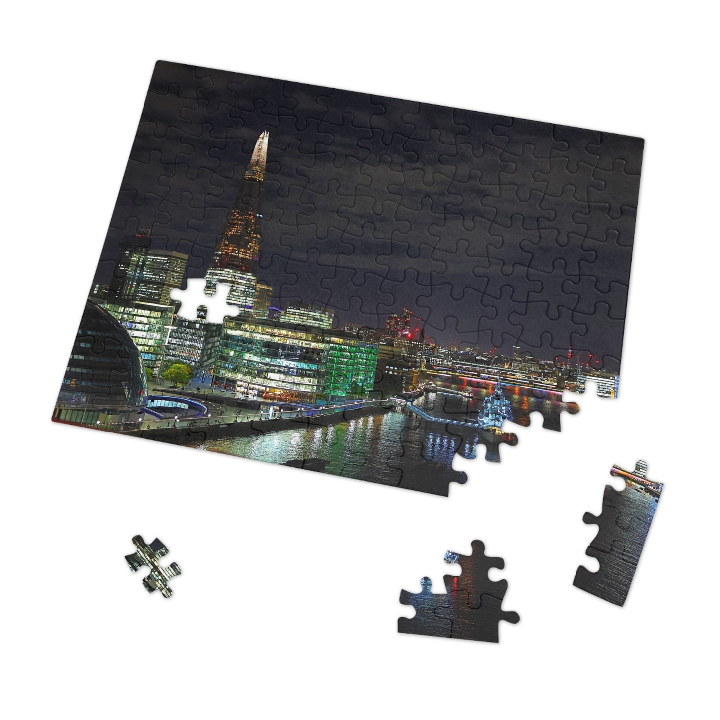 Puzzle Paysage nocturne de Londres