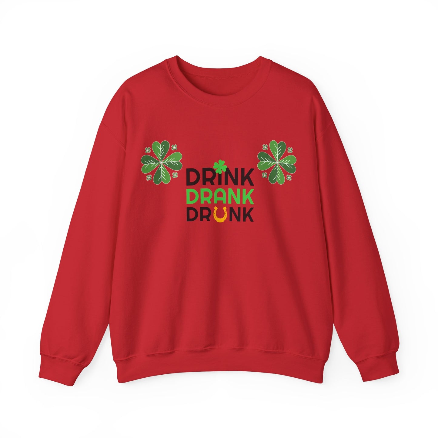 St. Patricks Day Getränk Crewneck Sweatshirt