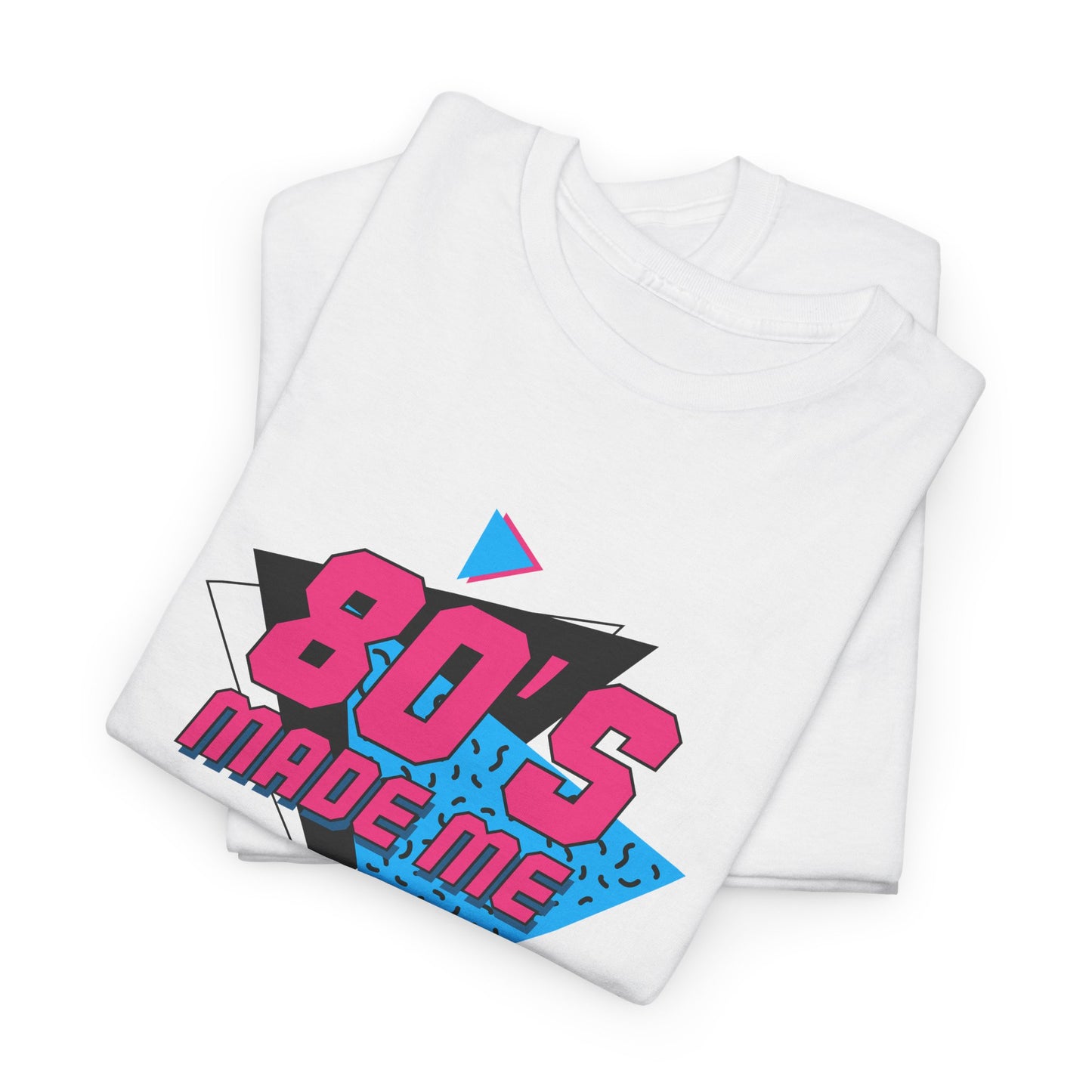 Retro 80er Jahre inspiriertes Unisex-T-Shirt aus schwerer Baumwolle - Perfekt für Nostalgieliebhaber