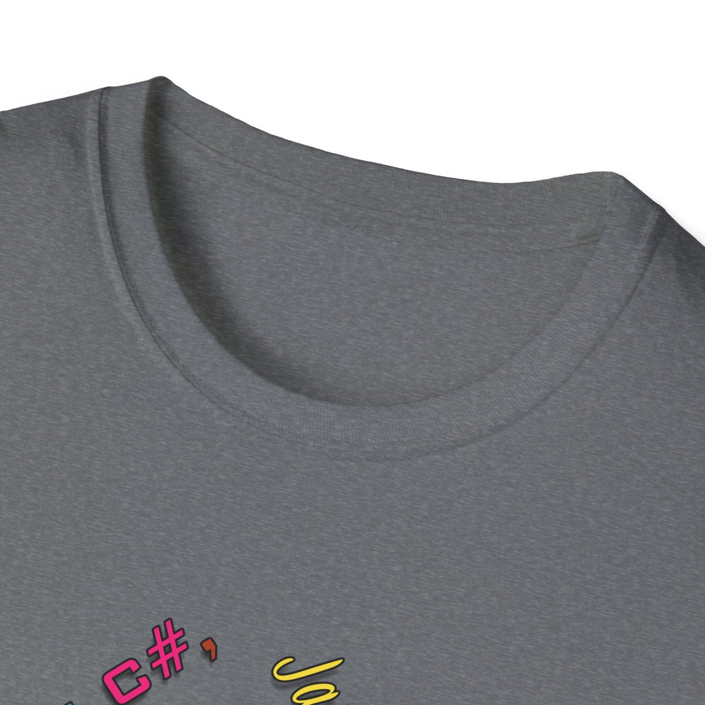 Unisex-T-Shirt für Musikliebhaber mit Gitarre – Coding in C#, Jamming in E-Moll-Design