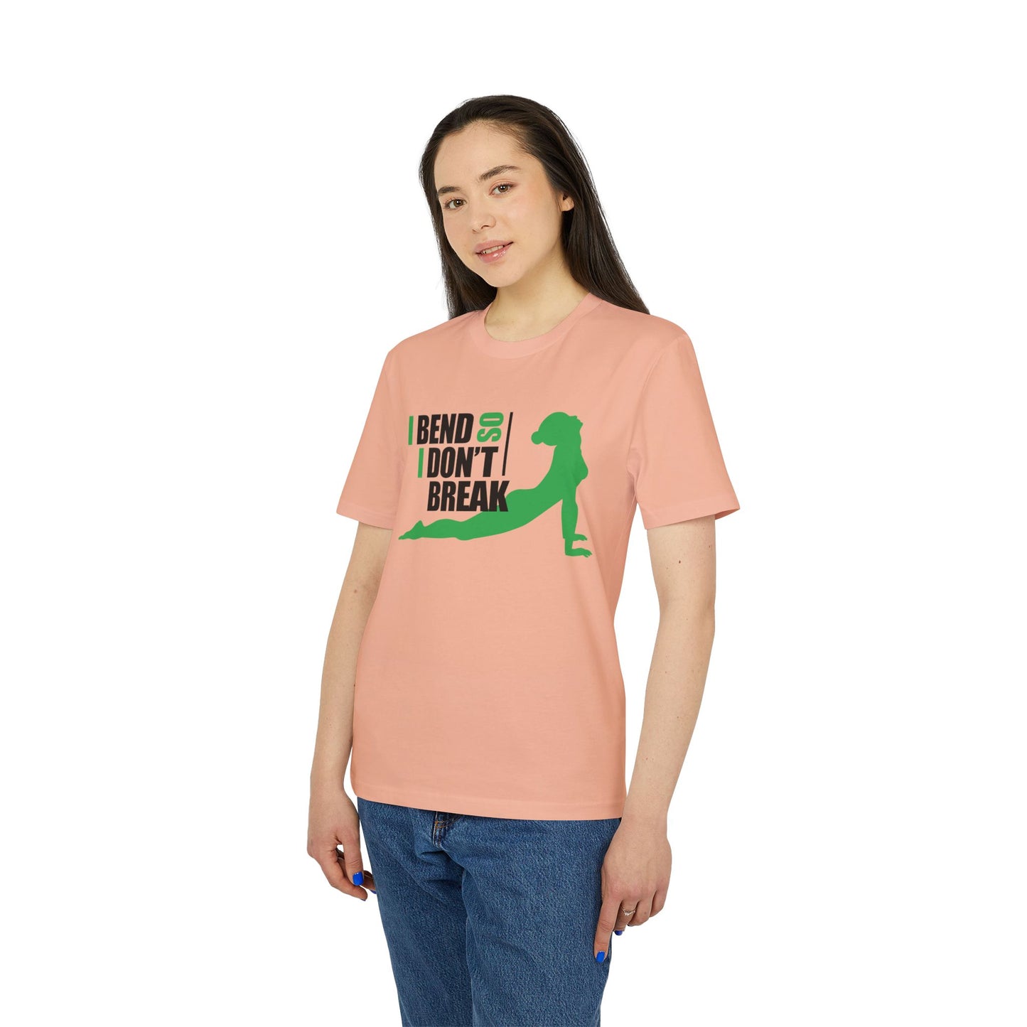 T-shirt de yoga - Je me penche pour ne pas me casser T-shirt unisexe