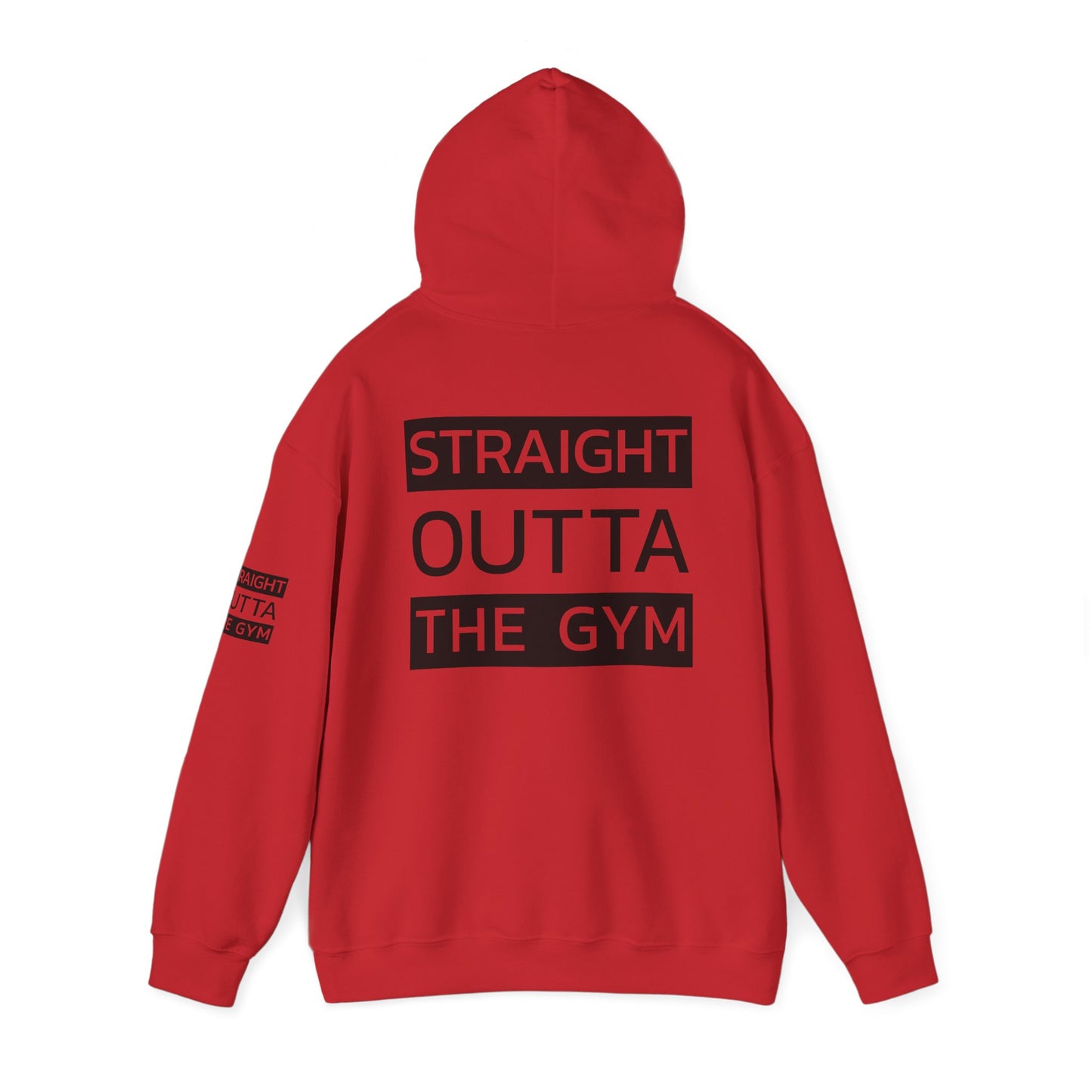 Straight Outta The Gym Unisex Heavy Blend™ Hoodie - Fitness-Motivations-Sweatshirt
