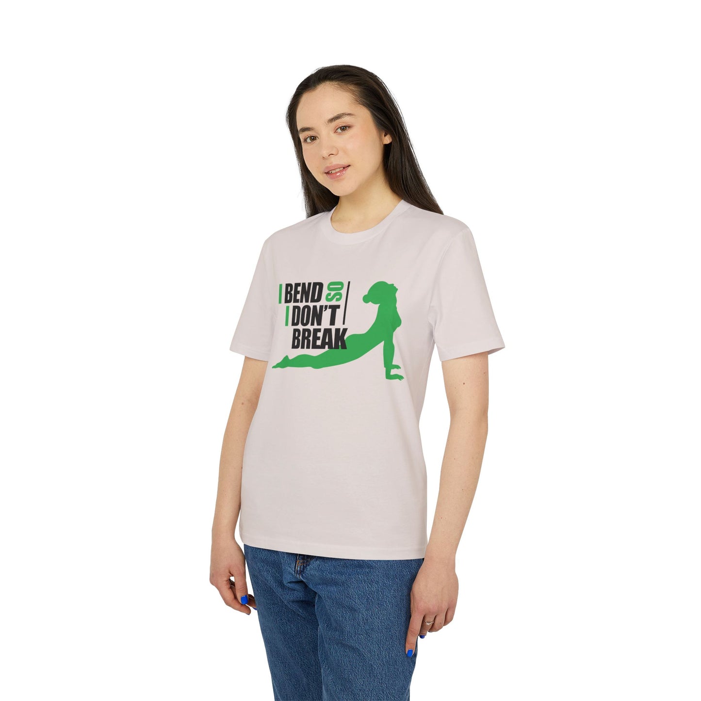 T-shirt de yoga - Je me penche pour ne pas me casser T-shirt unisexe