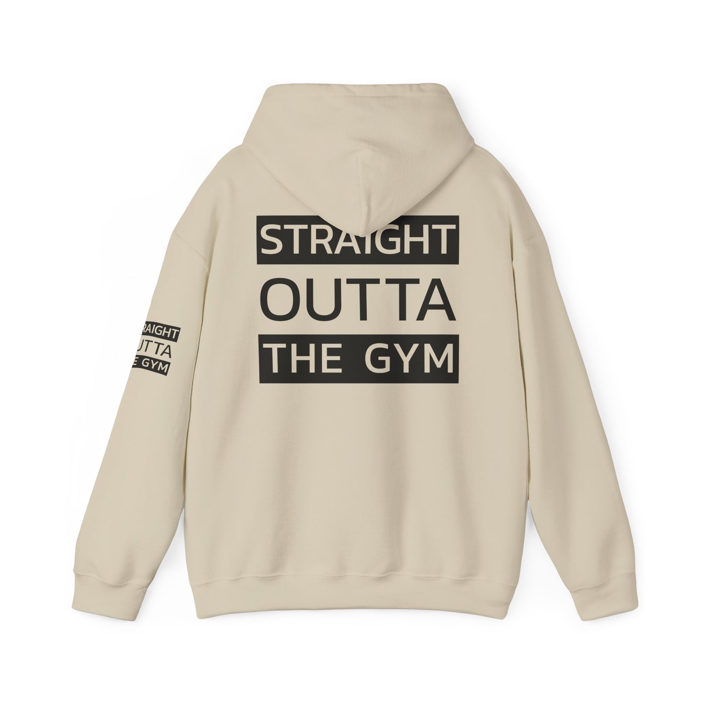 Straight Outta The Gym Unisex Heavy Blend™ Hoodie - Fitness-Motivations-Sweatshirt