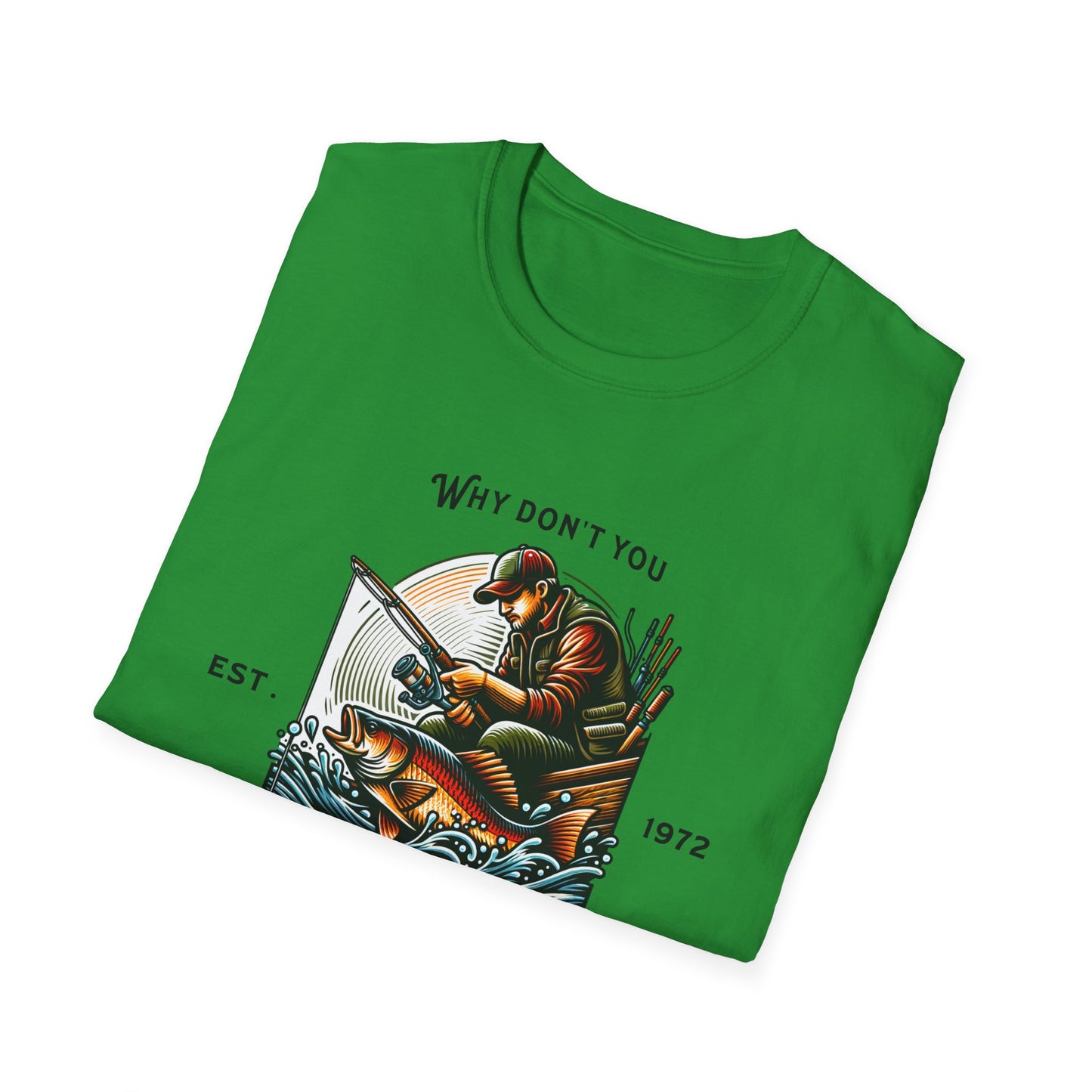 T-Shirt mit Grafik für Fischer – „Check Out My Flies“ Outdoor-T-Shirt