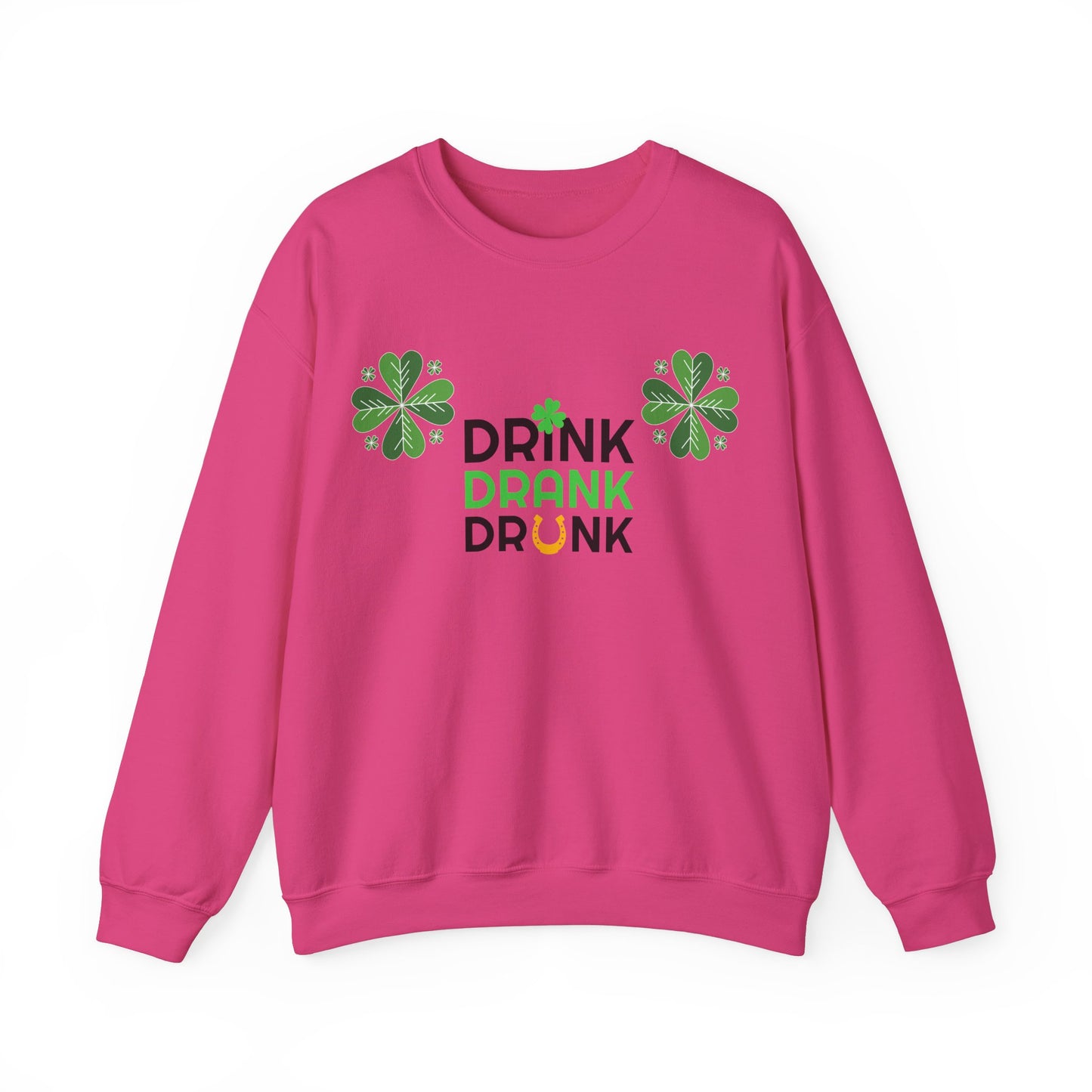 St. Patricks Day Getränk Crewneck Sweatshirt