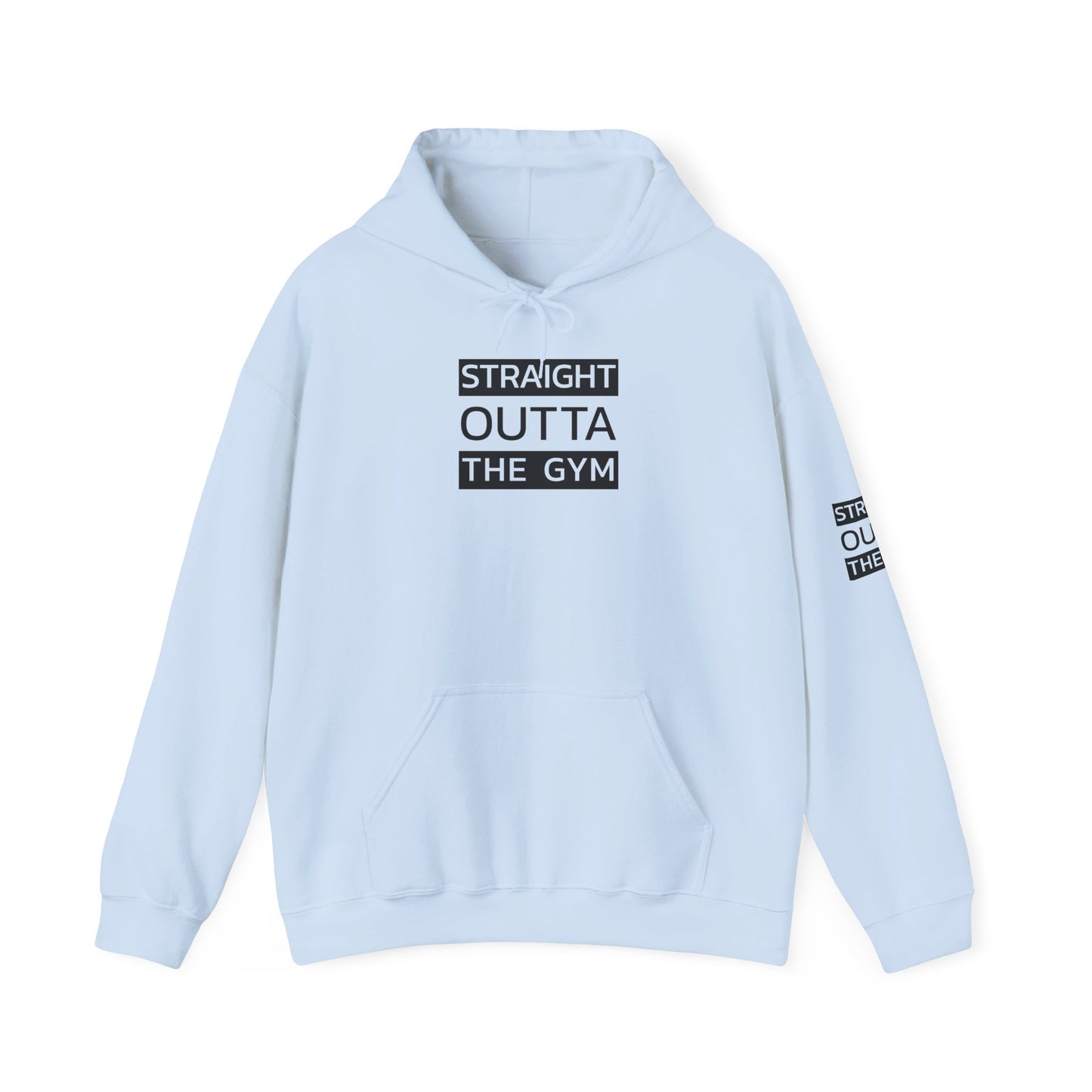 Straight Outta The Gym Unisex Heavy Blend™ Hoodie - Fitness-Motivations-Sweatshirt