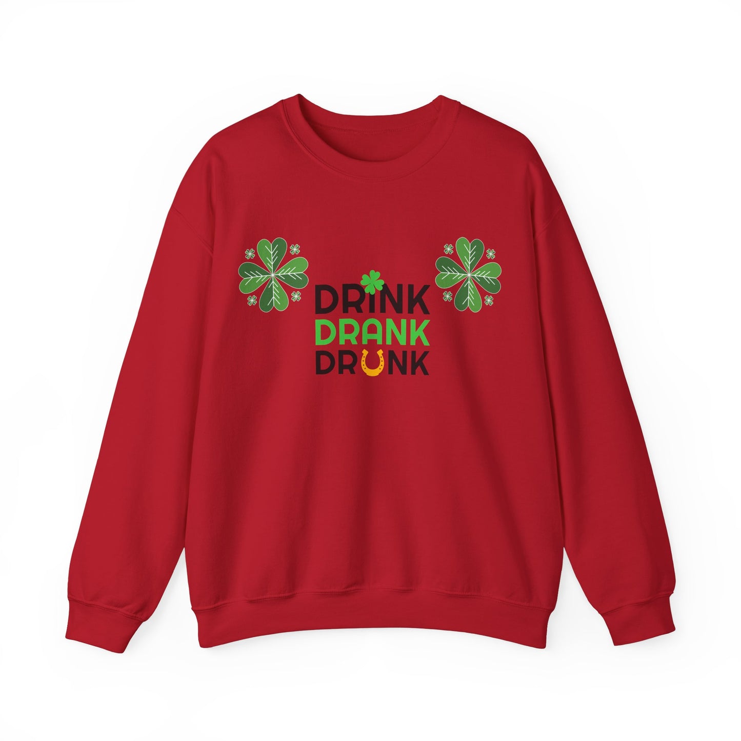 St. Patricks Day Getränk Crewneck Sweatshirt