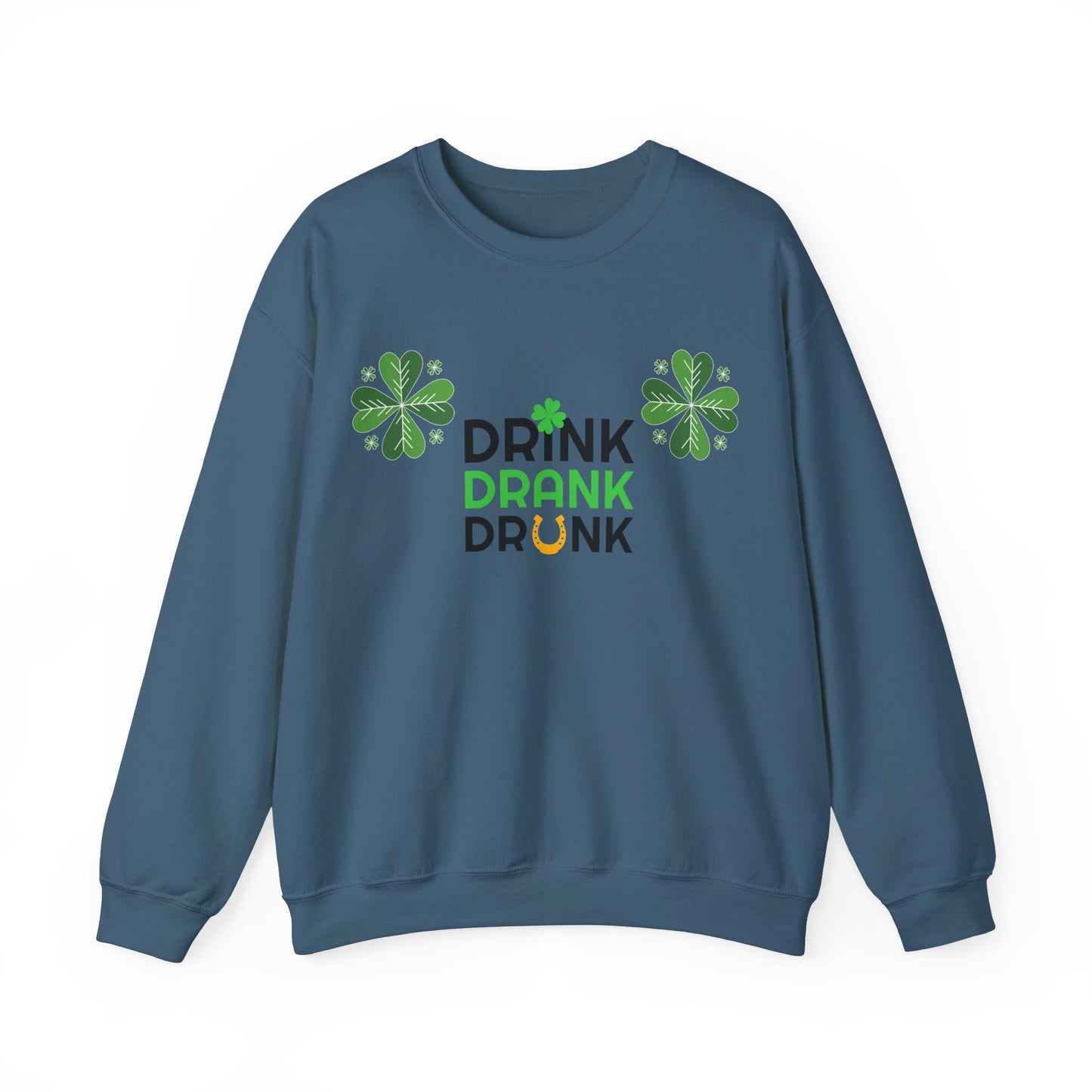 St. Patricks Day Getränk Crewneck Sweatshirt