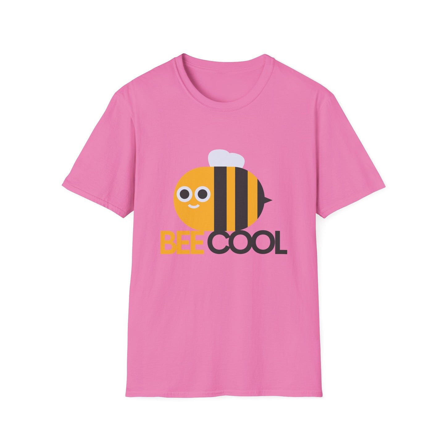 Bee Cool Unisex Softstyle T-Shirt - Lustiges und verspieltes Bienendesign