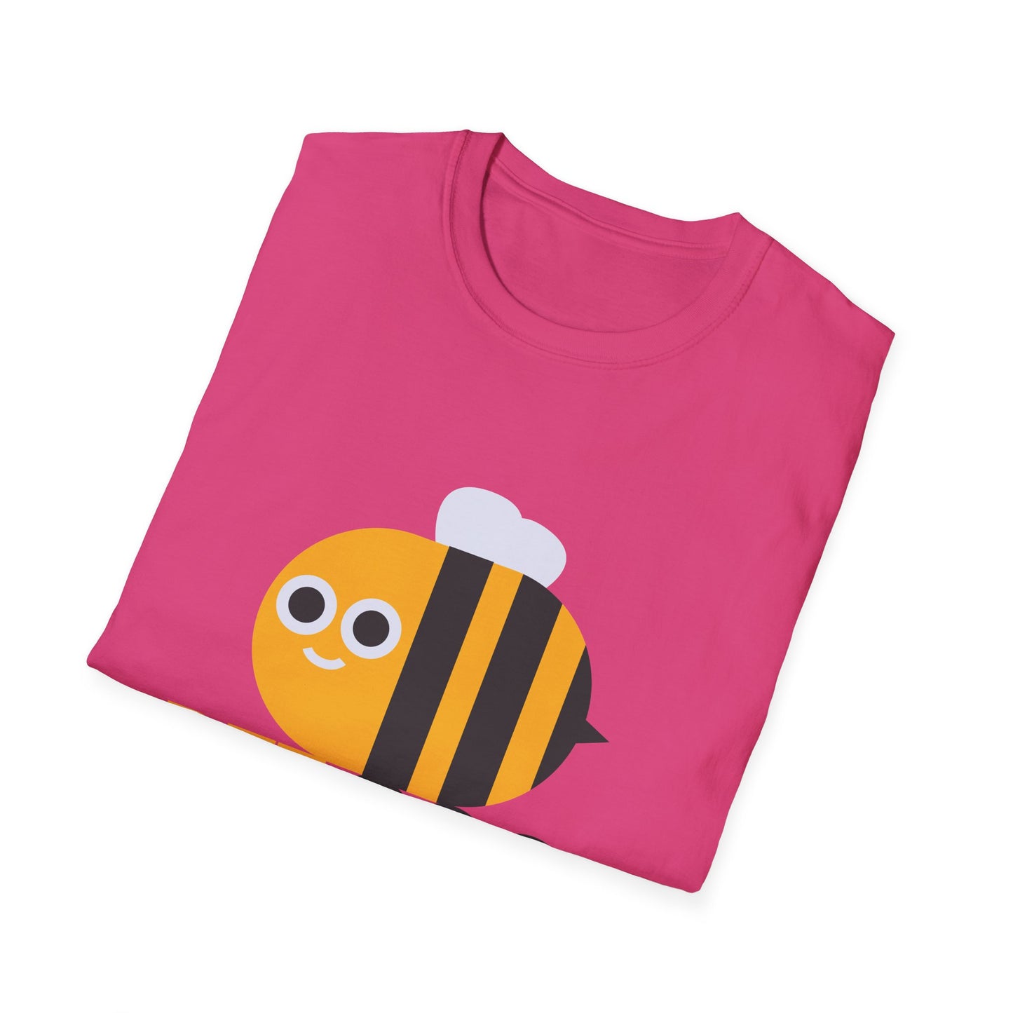 Bee Cool Unisex Softstyle T-Shirt - Lustiges und verspieltes Bienendesign