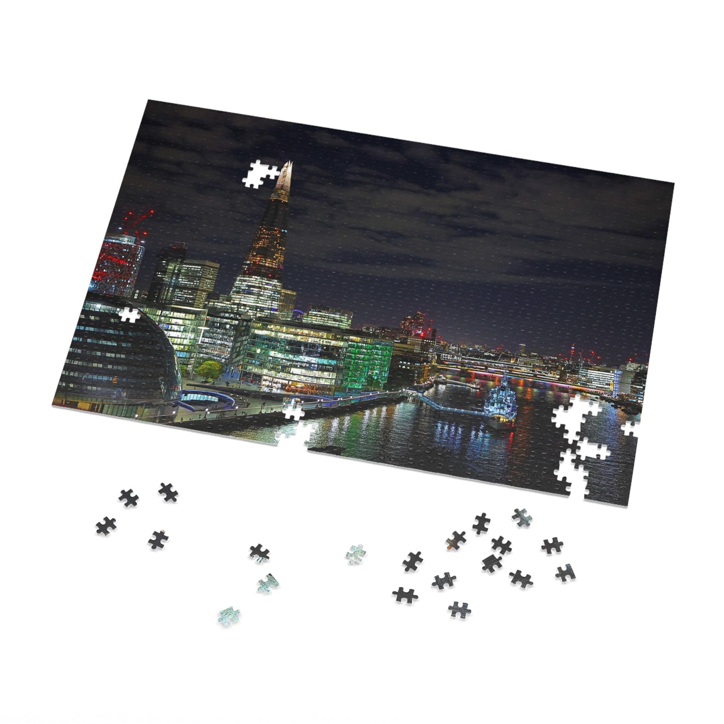 Puzzle Paysage nocturne de Londres