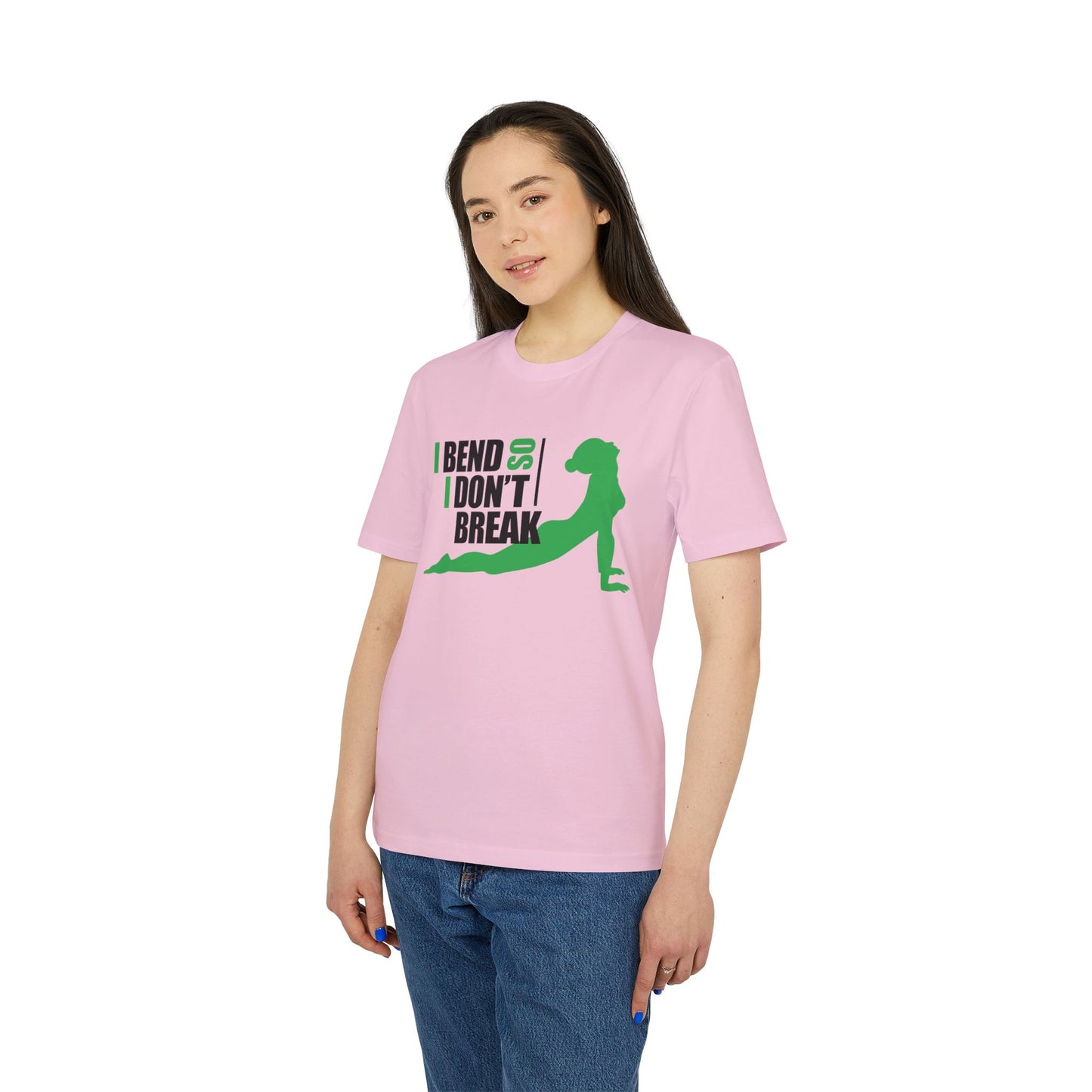 T-shirt de yoga - Je me penche pour ne pas me casser T-shirt unisexe