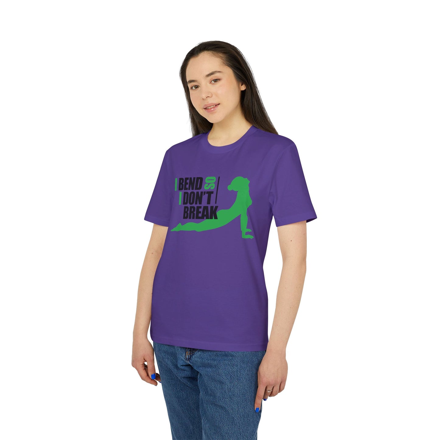 T-shirt de yoga - Je me penche pour ne pas me casser T-shirt unisexe