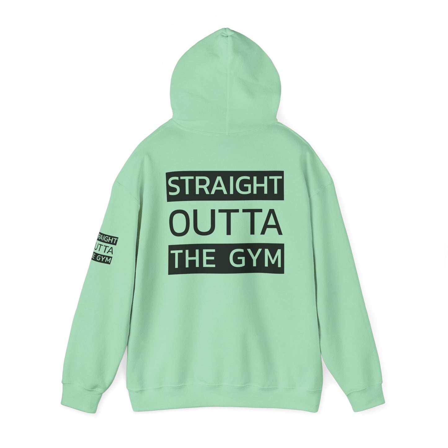 Straight Outta The Gym Unisex Heavy Blend™ Hoodie - Fitness-Motivations-Sweatshirt