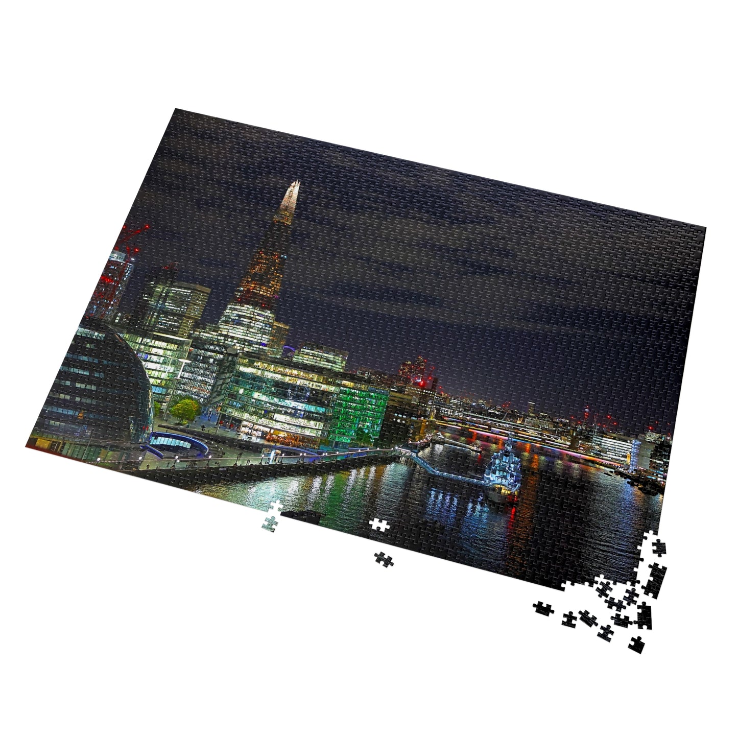 Puzzle Paysage nocturne de Londres