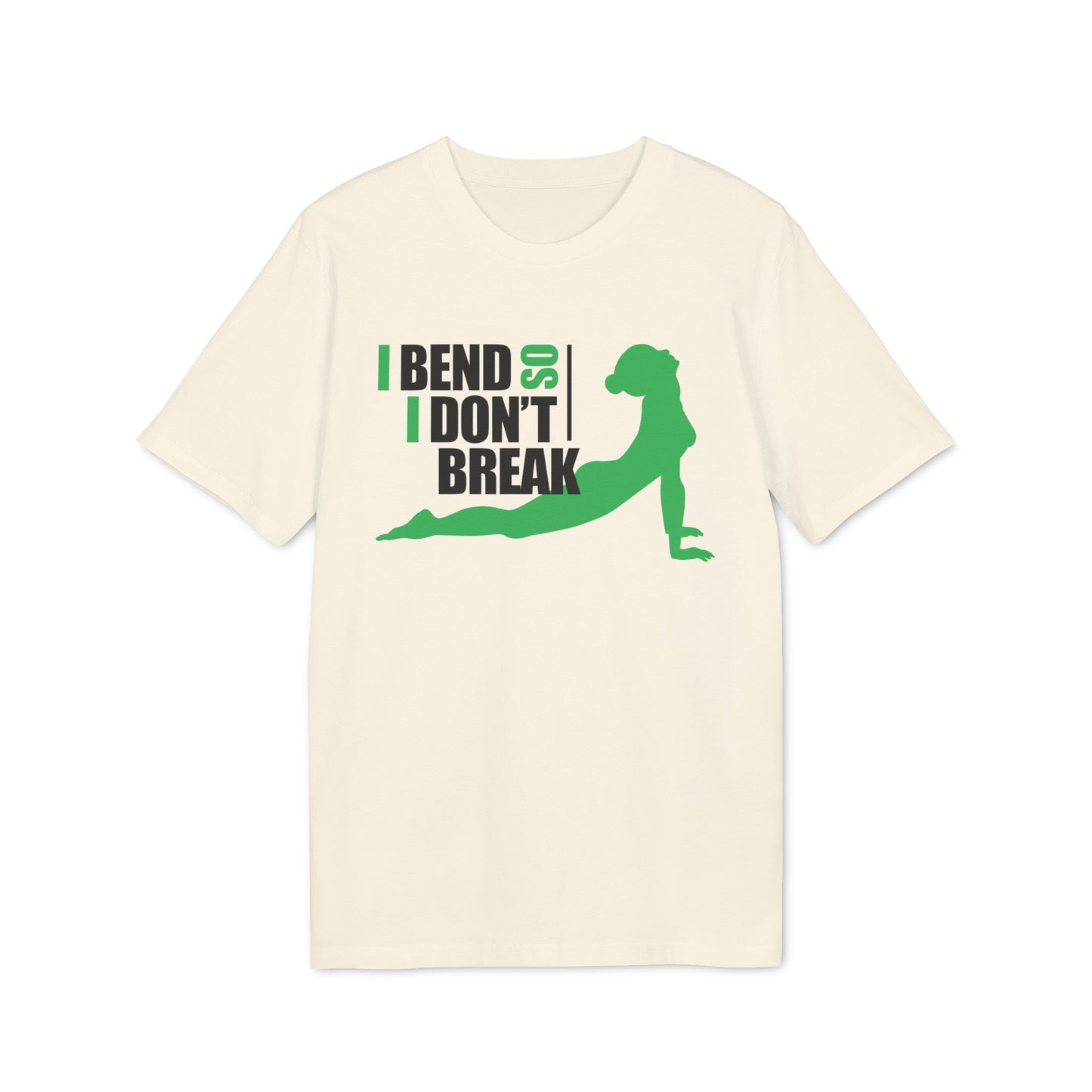 T-shirt de yoga - Je me penche pour ne pas me casser T-shirt unisexe