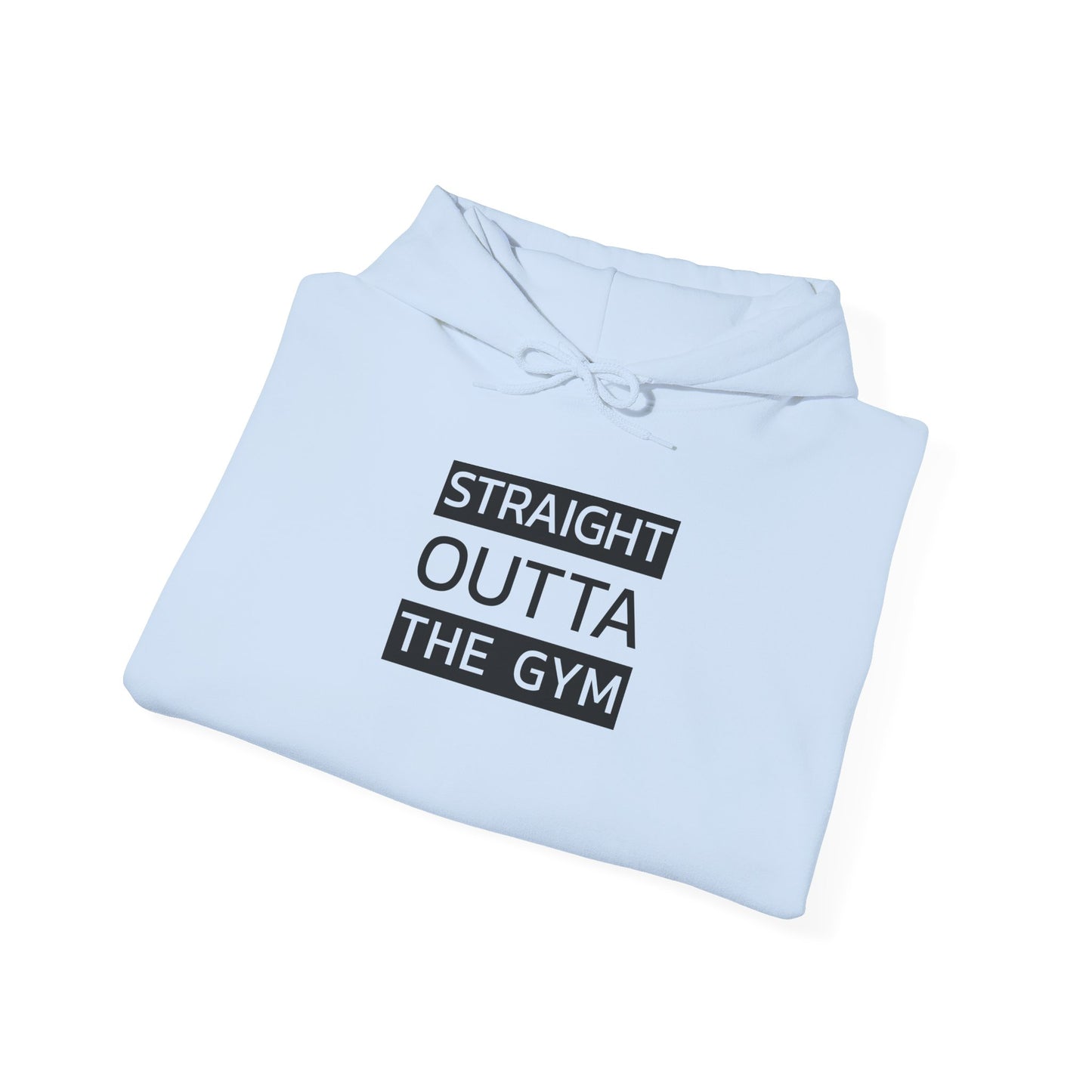 Straight Outta The Gym Unisex Heavy Blend™ Hoodie - Fitness-Motivations-Sweatshirt