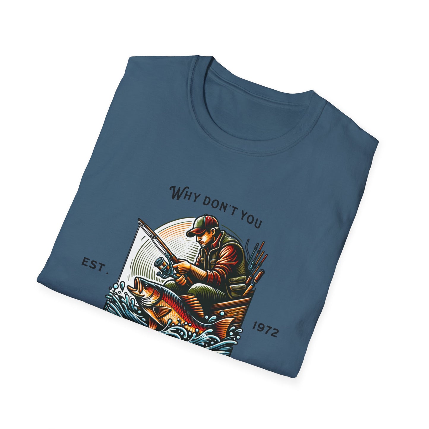 T-Shirt mit Grafik für Fischer – „Check Out My Flies“ Outdoor-T-Shirt