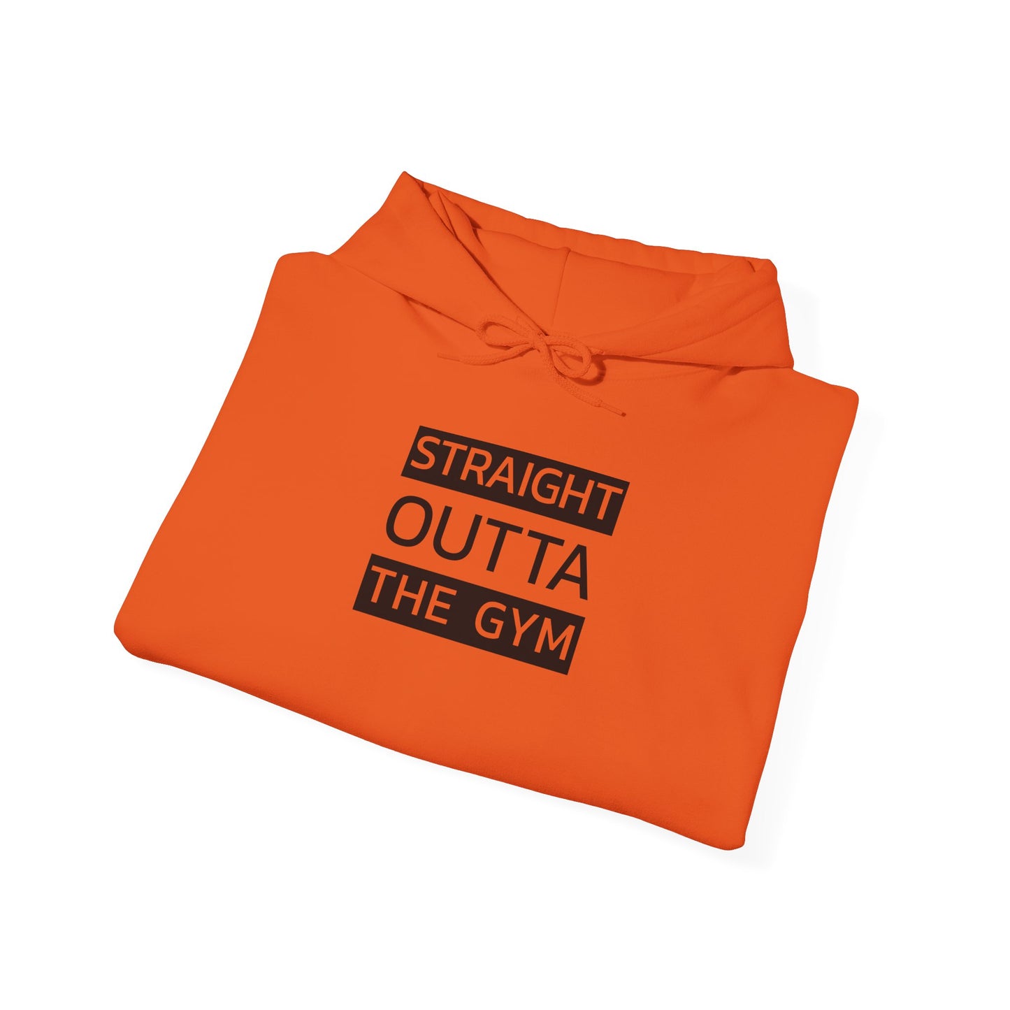 Straight Outta The Gym Unisex Heavy Blend™ Hoodie - Fitness-Motivations-Sweatshirt
