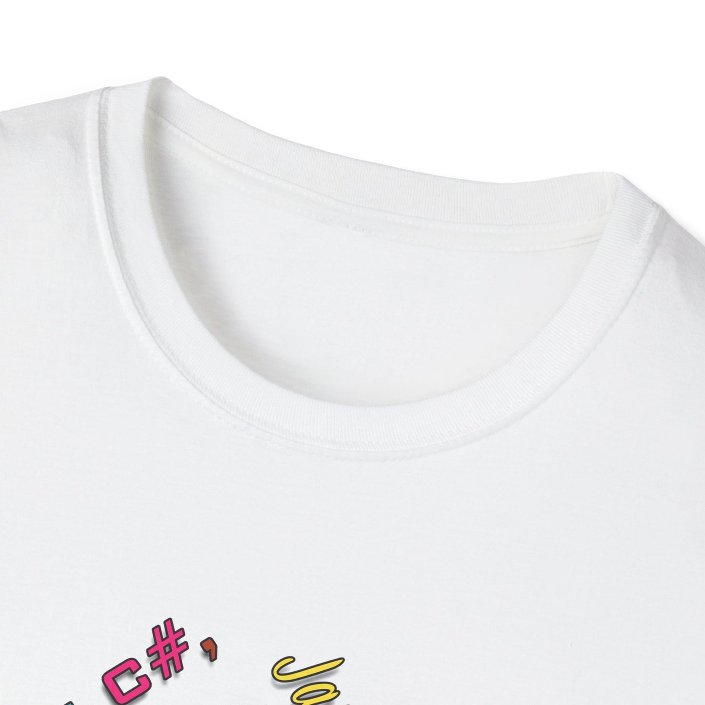 Unisex-T-Shirt für Musikliebhaber mit Gitarre – Coding in C#, Jamming in E-Moll-Design