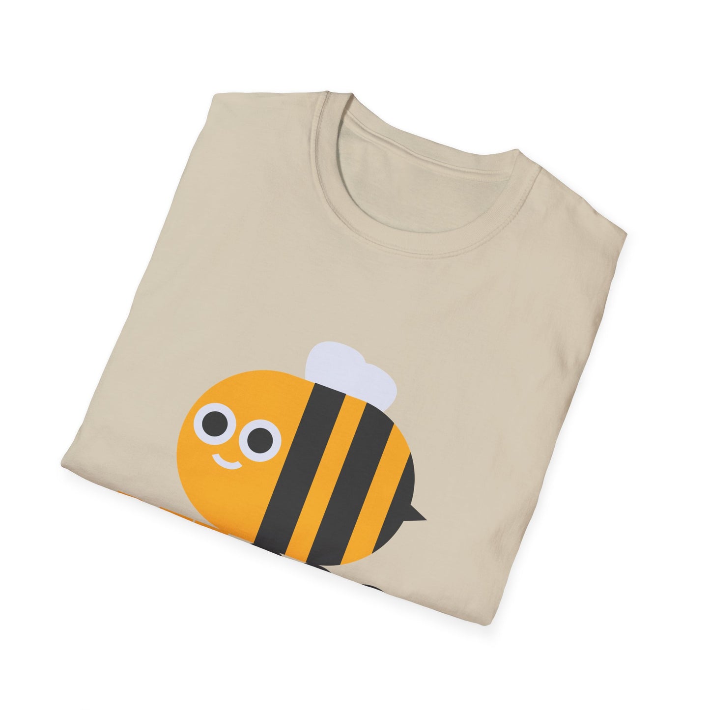 Bee Cool Unisex Softstyle T-Shirt - Lustiges und verspieltes Bienendesign