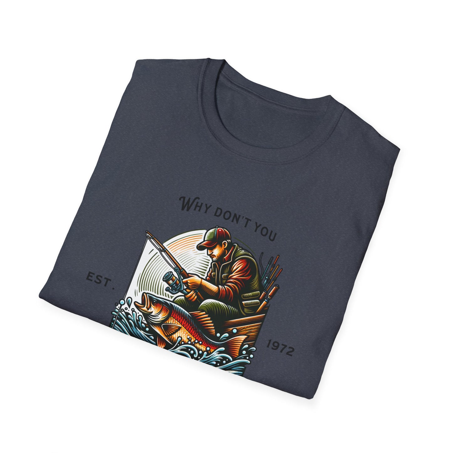 T-Shirt mit Grafik für Fischer – „Check Out My Flies“ Outdoor-T-Shirt