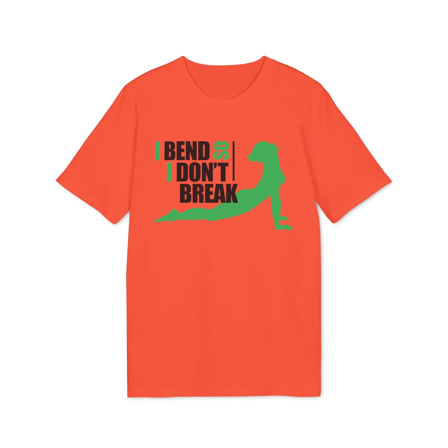 T-shirt de yoga - Je me penche pour ne pas me casser T-shirt unisexe