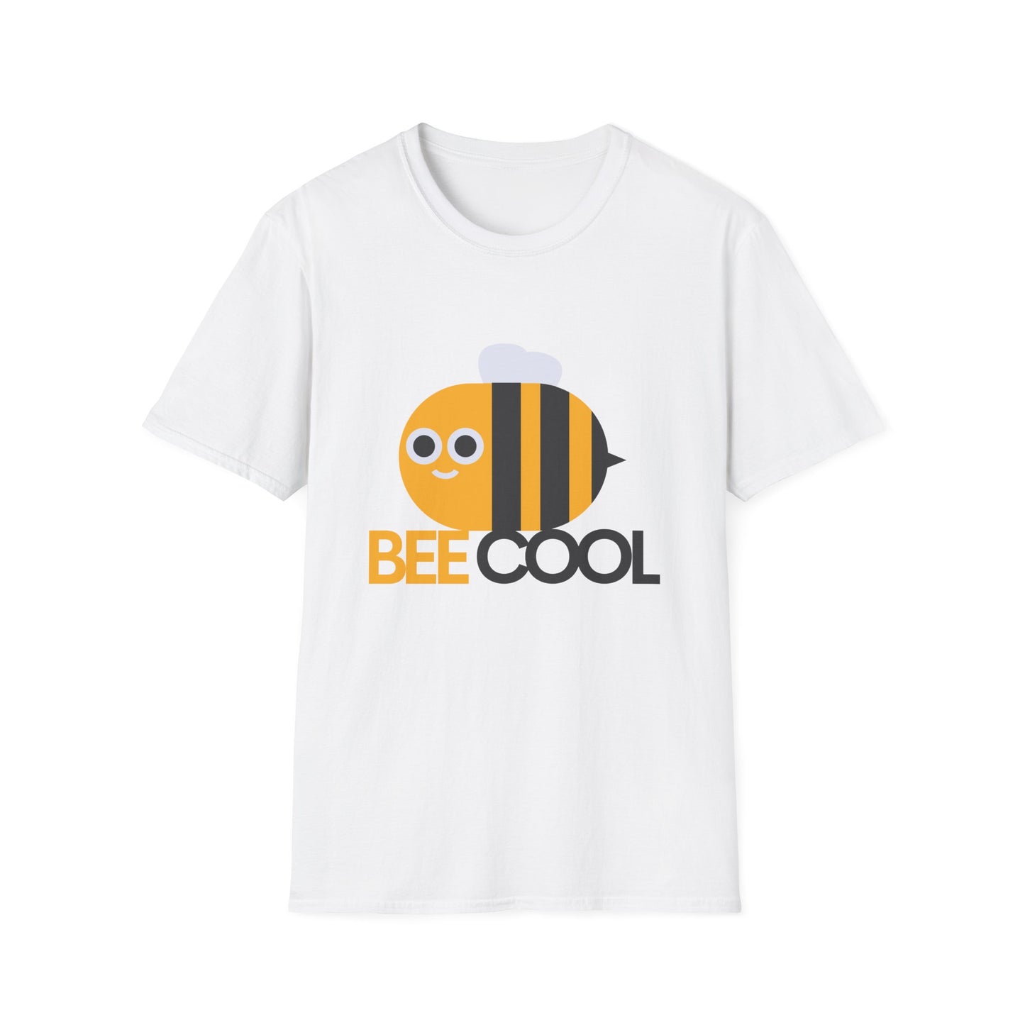 Bee Cool Unisex Softstyle T-Shirt - Lustiges und verspieltes Bienendesign