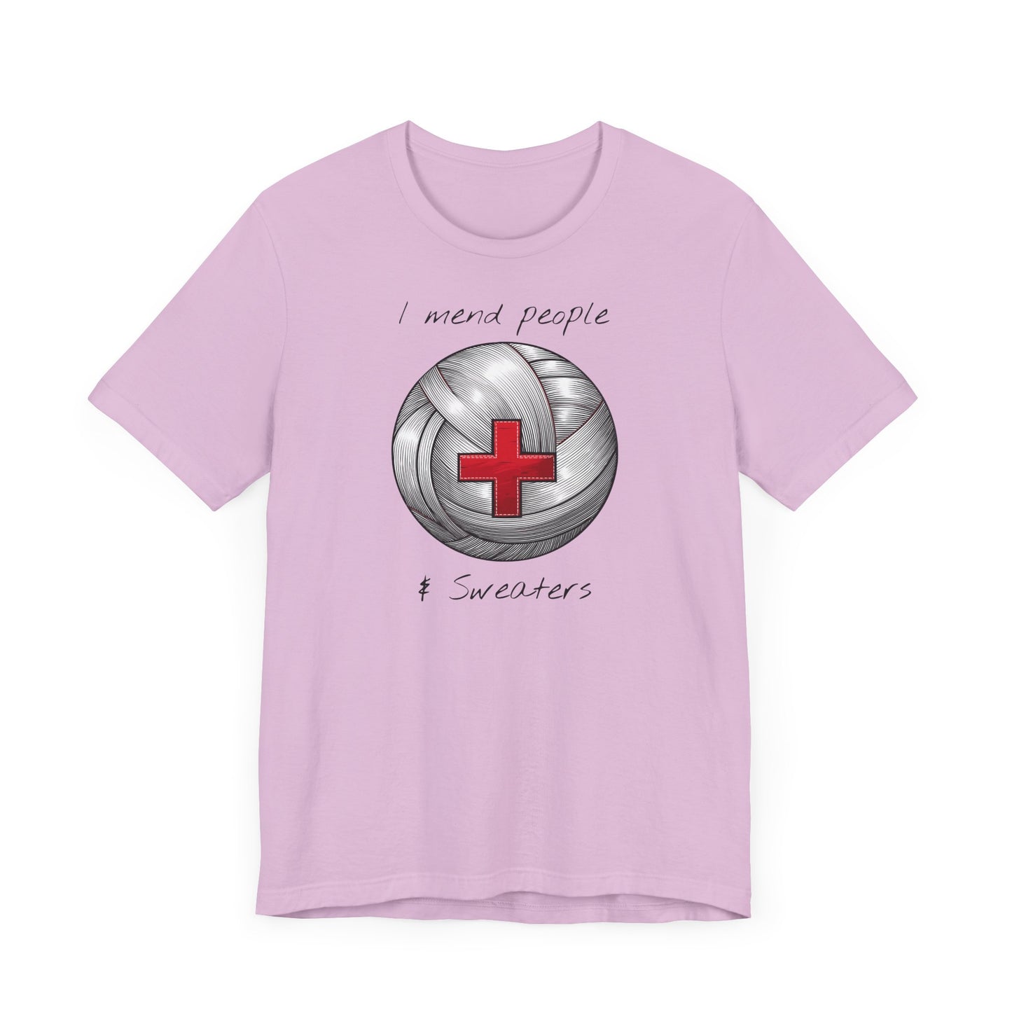 Krankenschwester Strick-T-Shirt - Unisex Jersey