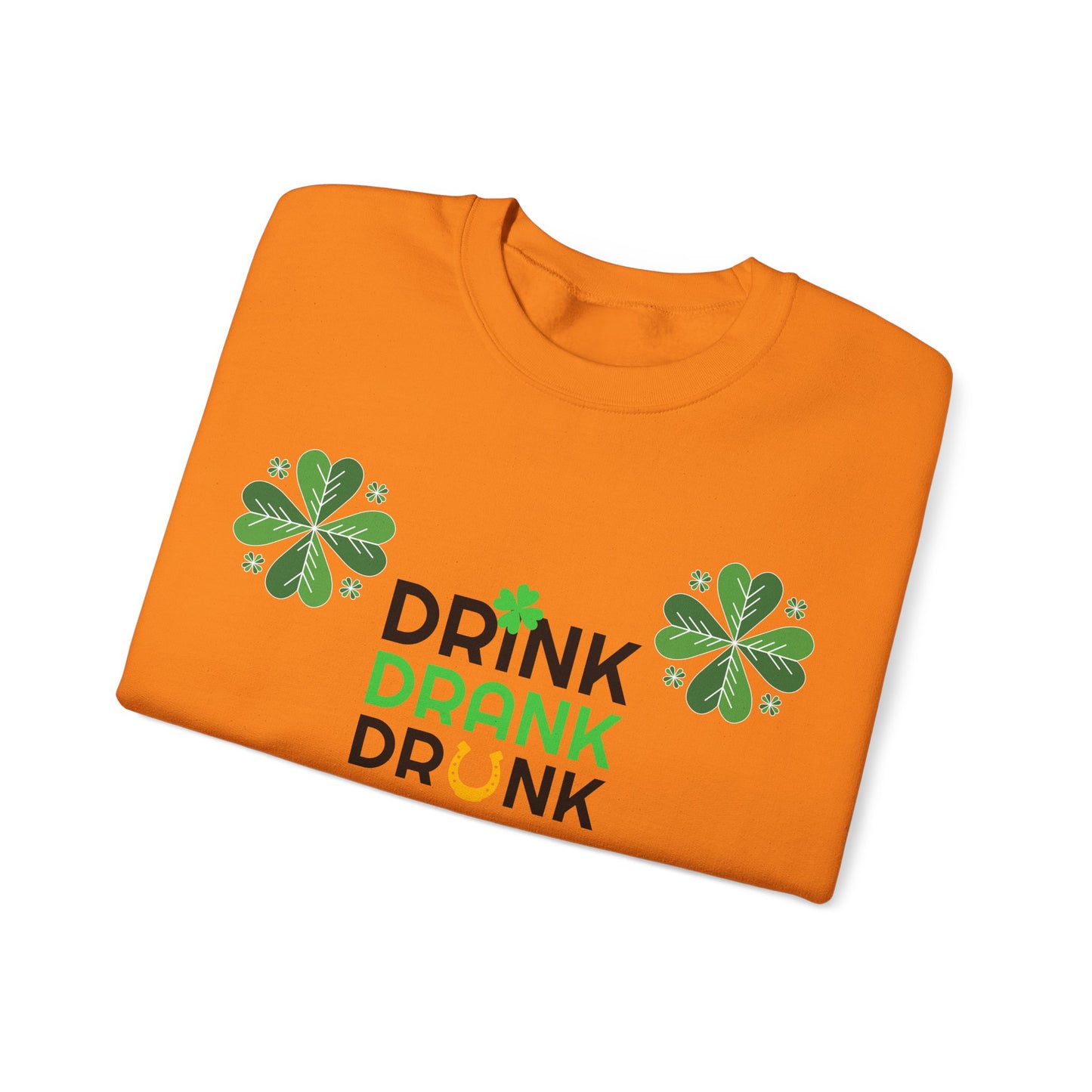 St. Patricks Day Getränk Crewneck Sweatshirt