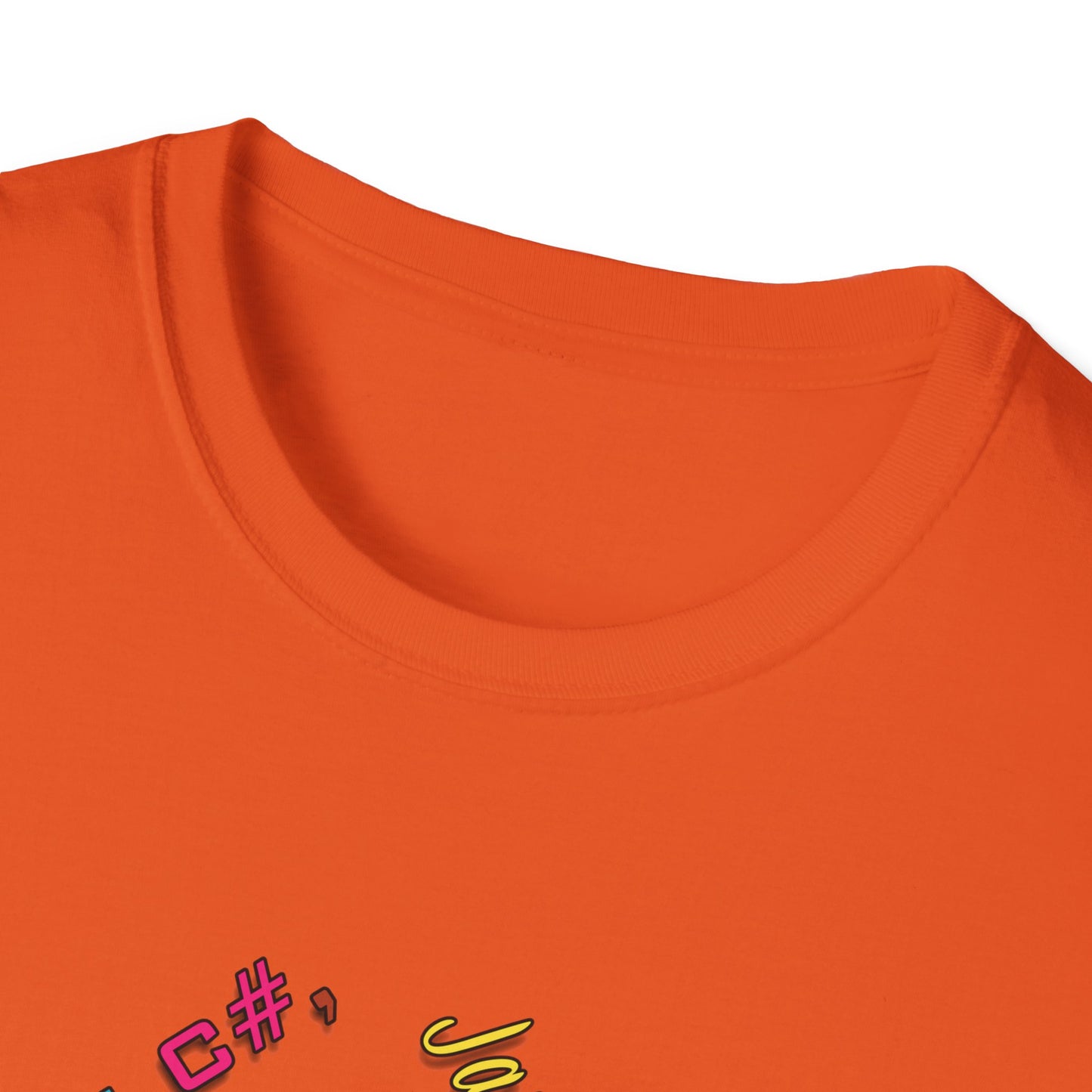 Unisex-T-Shirt für Musikliebhaber mit Gitarre – Coding in C#, Jamming in E-Moll-Design