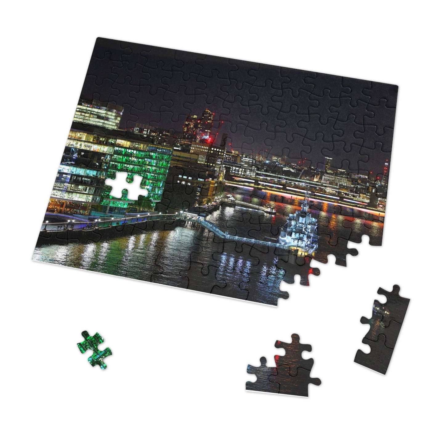 Puzzle Paysage nocturne de Londres