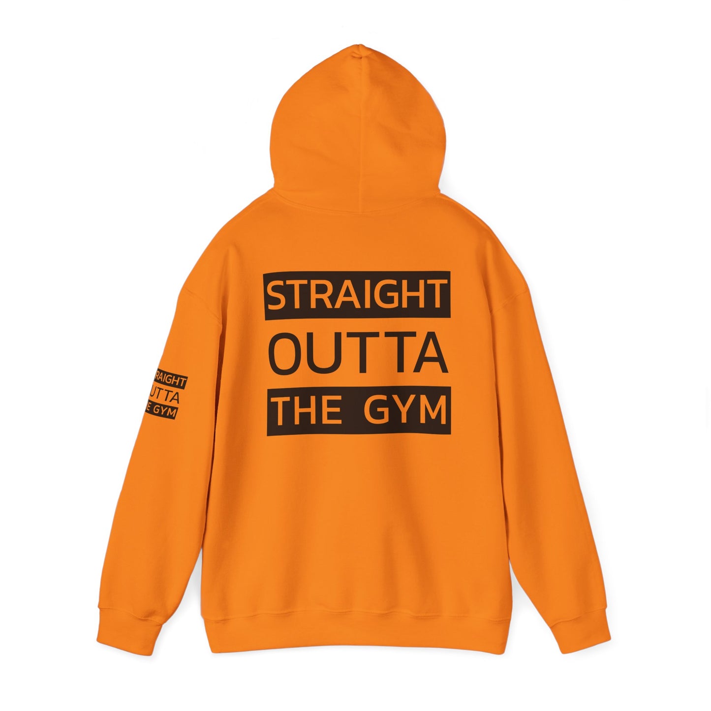 Straight Outta The Gym Unisex Heavy Blend™ Hoodie - Fitness-Motivations-Sweatshirt