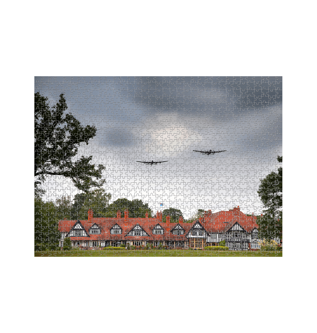 White 1000 Piece Jigsaw Puzzle