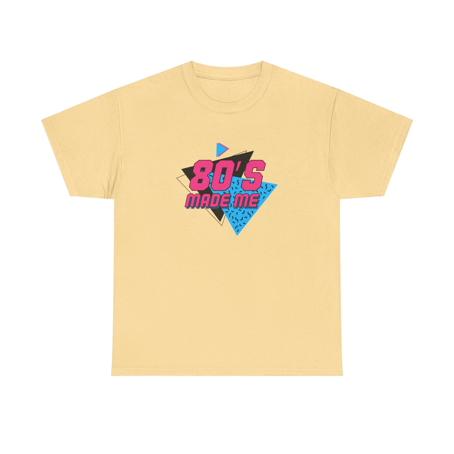 Retro 80er Jahre inspiriertes Unisex-T-Shirt aus schwerer Baumwolle - Perfekt für Nostalgieliebhaber