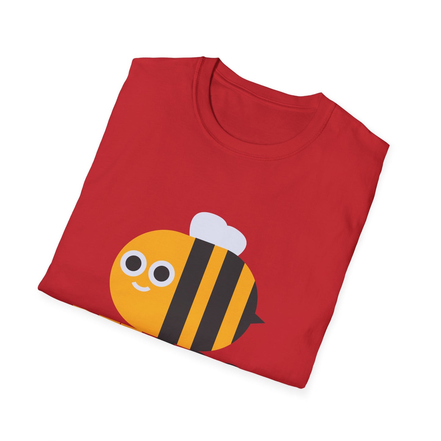 Bee Cool Unisex Softstyle T-Shirt - Lustiges und verspieltes Bienendesign