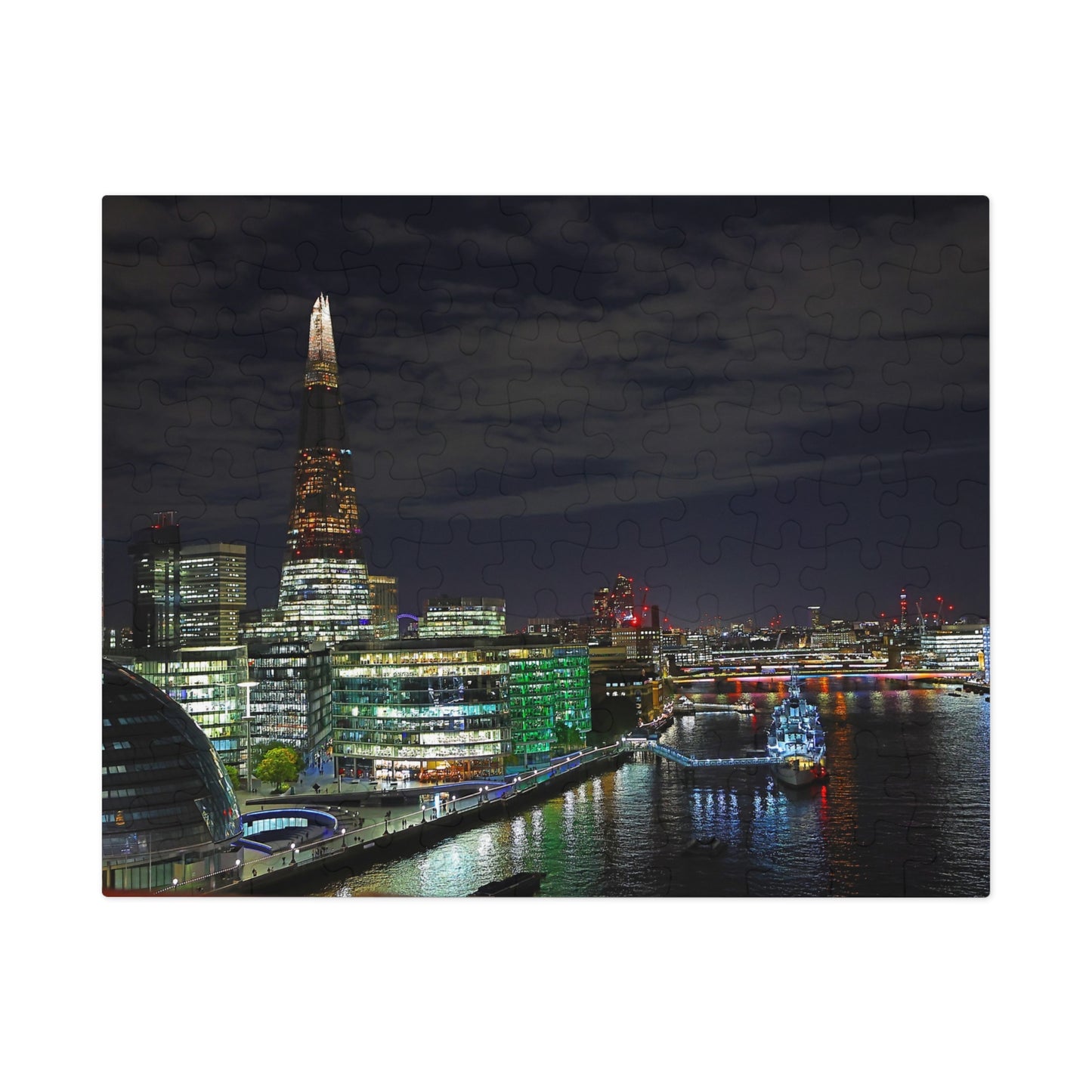Puzzle Paysage nocturne de Londres