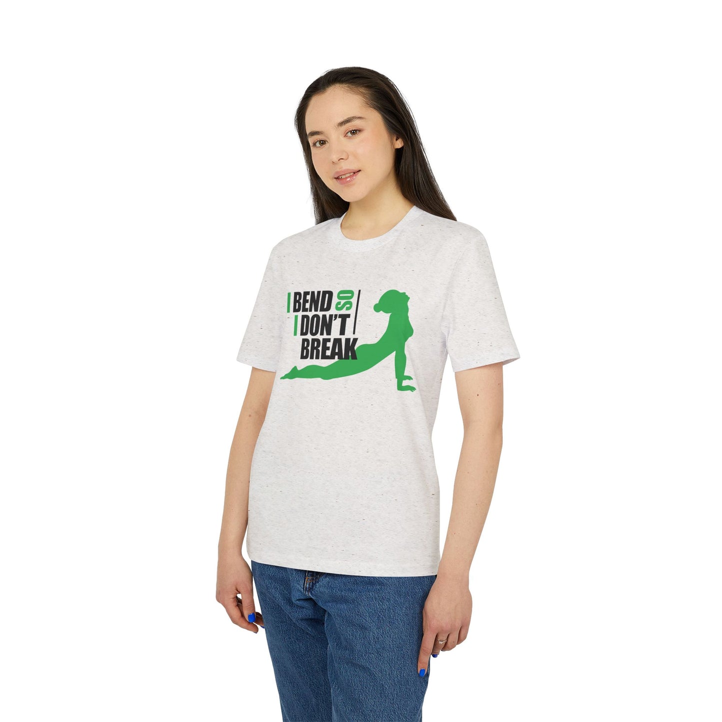 T-shirt de yoga - Je me penche pour ne pas me casser T-shirt unisexe