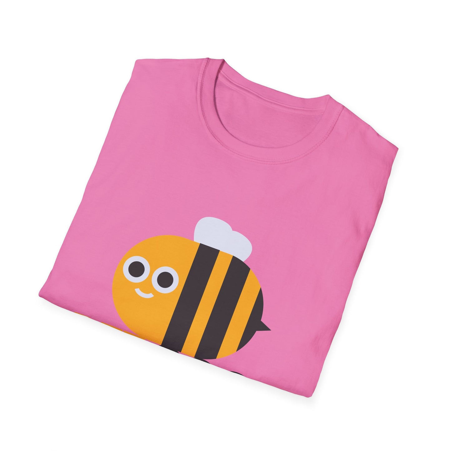 Bee Cool Unisex Softstyle T-Shirt - Lustiges und verspieltes Bienendesign