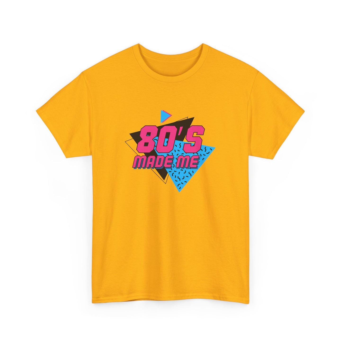 Retro 80er Jahre inspiriertes Unisex-T-Shirt aus schwerer Baumwolle - Perfekt für Nostalgieliebhaber