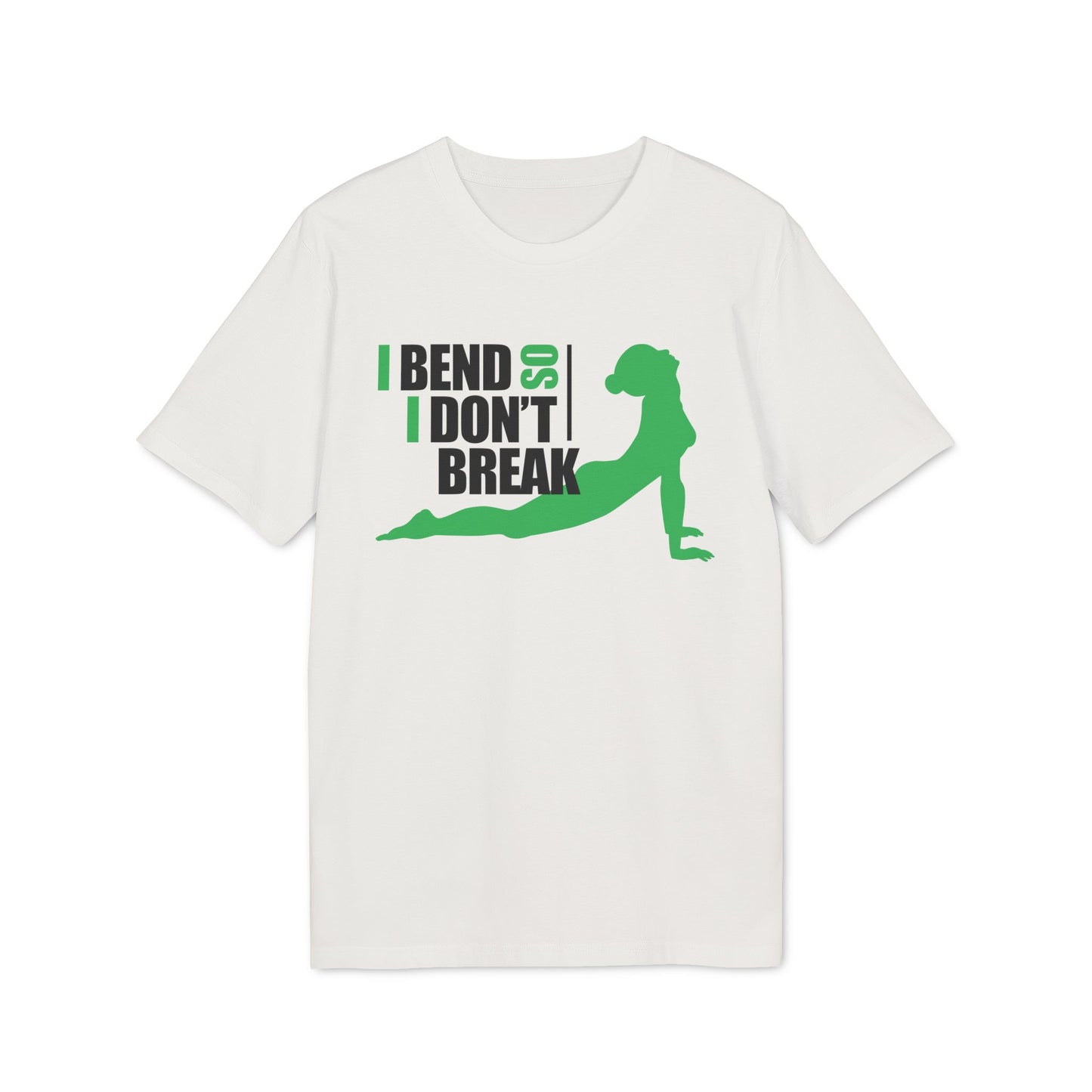 T-shirt de yoga - Je me penche pour ne pas me casser T-shirt unisexe