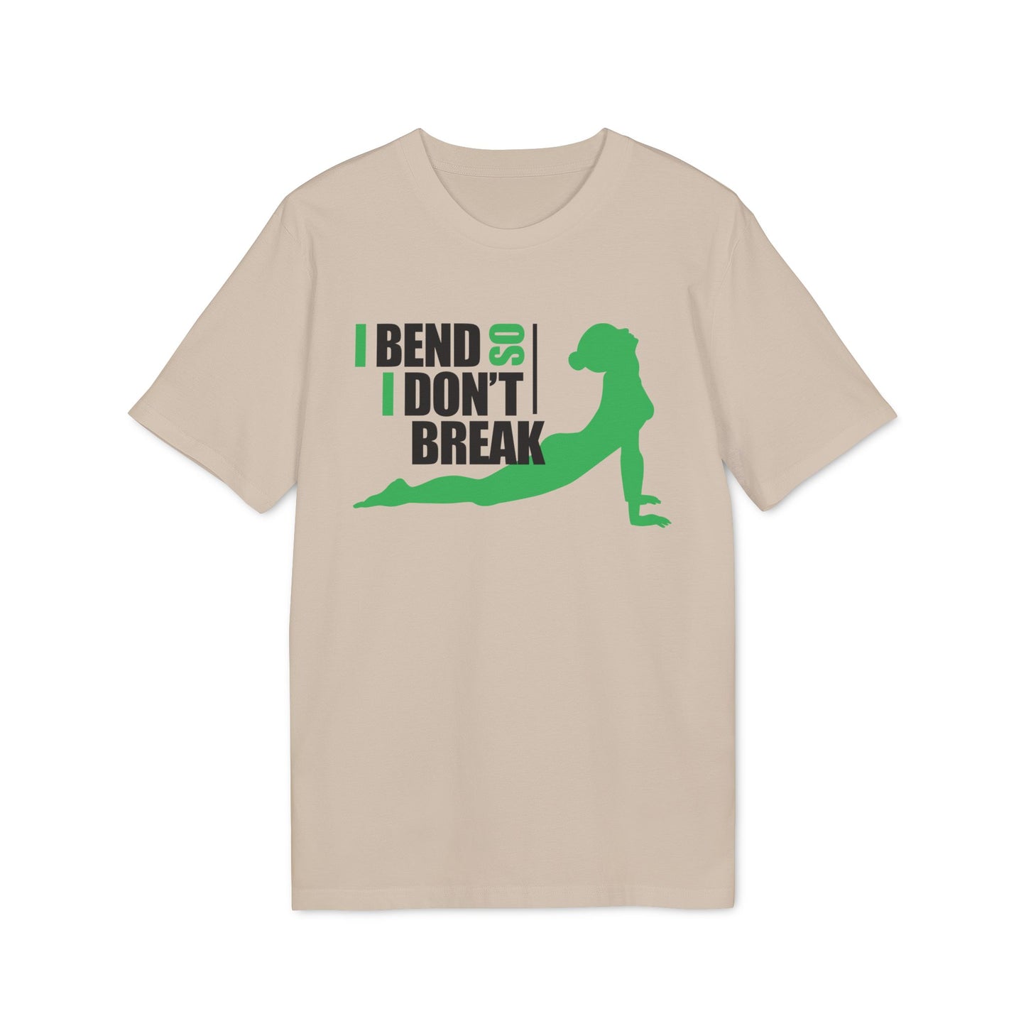 T-shirt de yoga - Je me penche pour ne pas me casser T-shirt unisexe