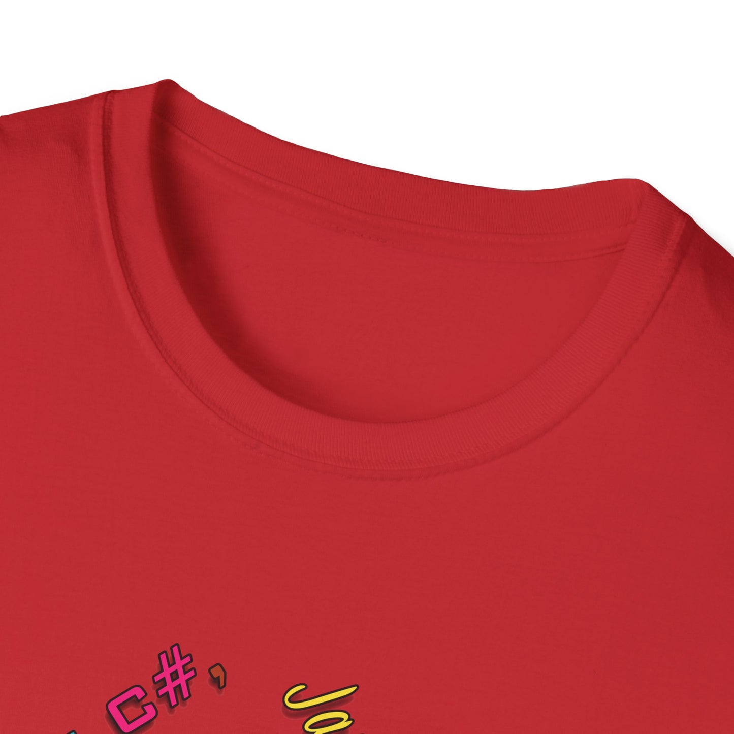 Unisex-T-Shirt für Musikliebhaber mit Gitarre – Coding in C#, Jamming in E-Moll-Design