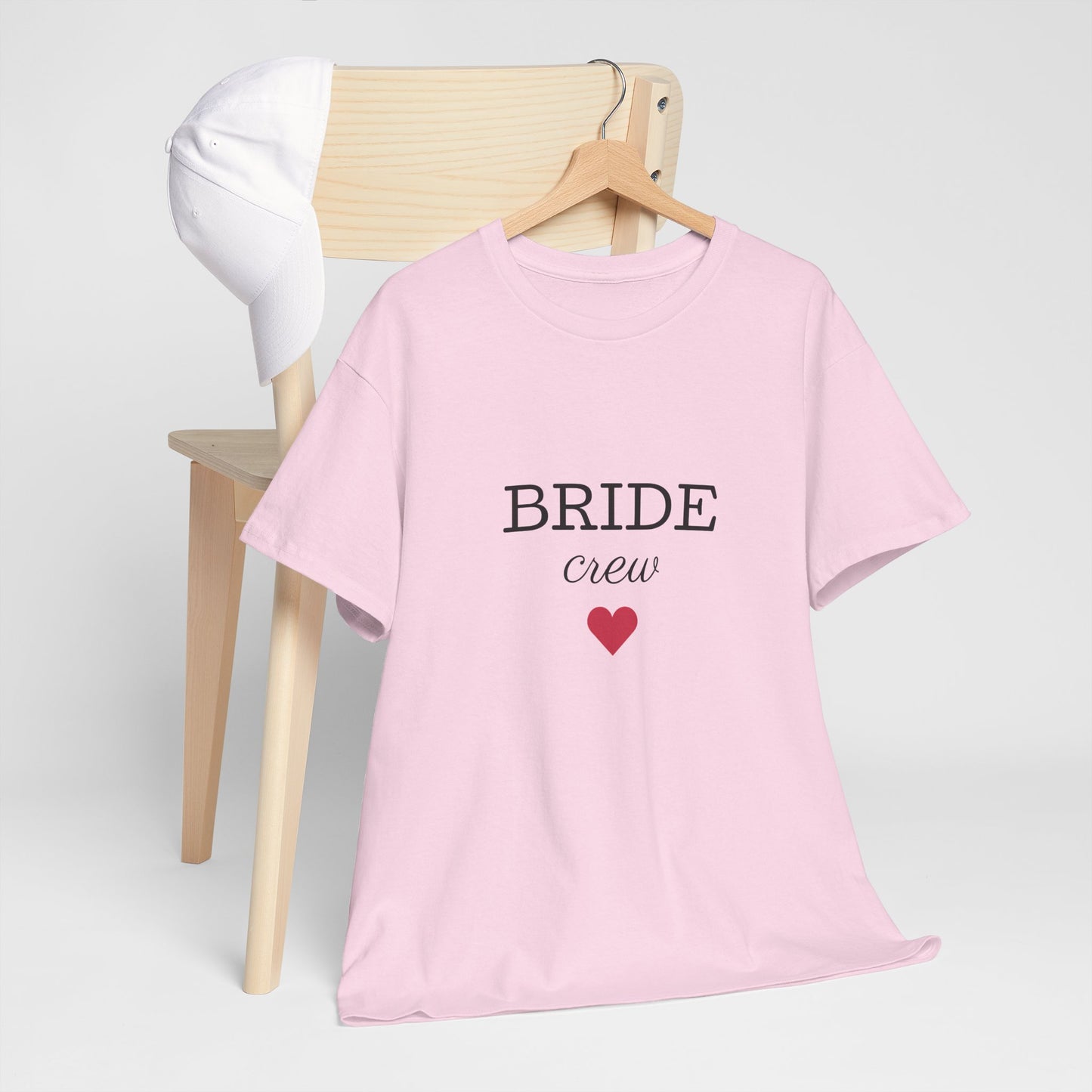 Bride Crew Unisex-T-Shirt aus schwerer Baumwolle – Perfekt für Brautpartys