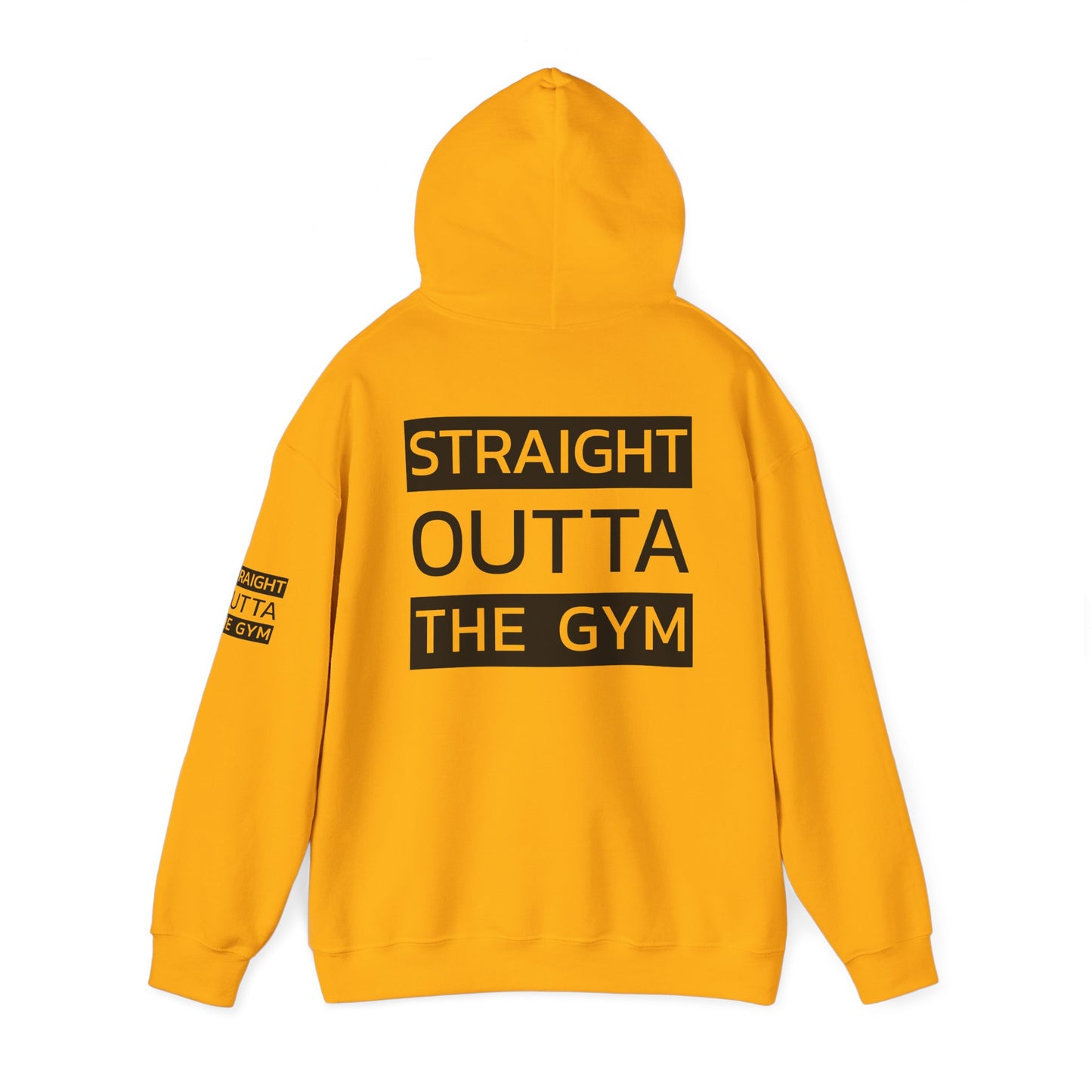 Straight Outta The Gym Unisex Heavy Blend™ Hoodie - Fitness-Motivations-Sweatshirt