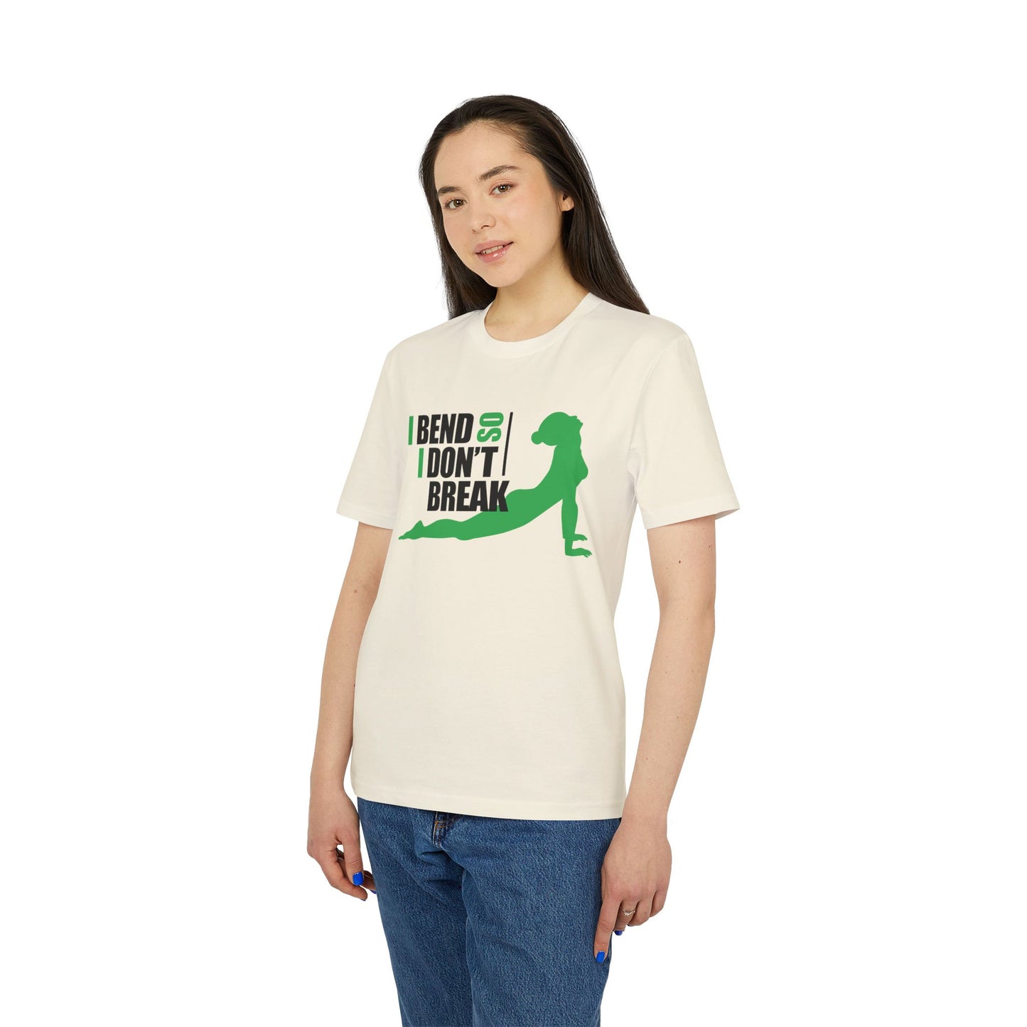 T-shirt de yoga - Je me penche pour ne pas me casser T-shirt unisexe