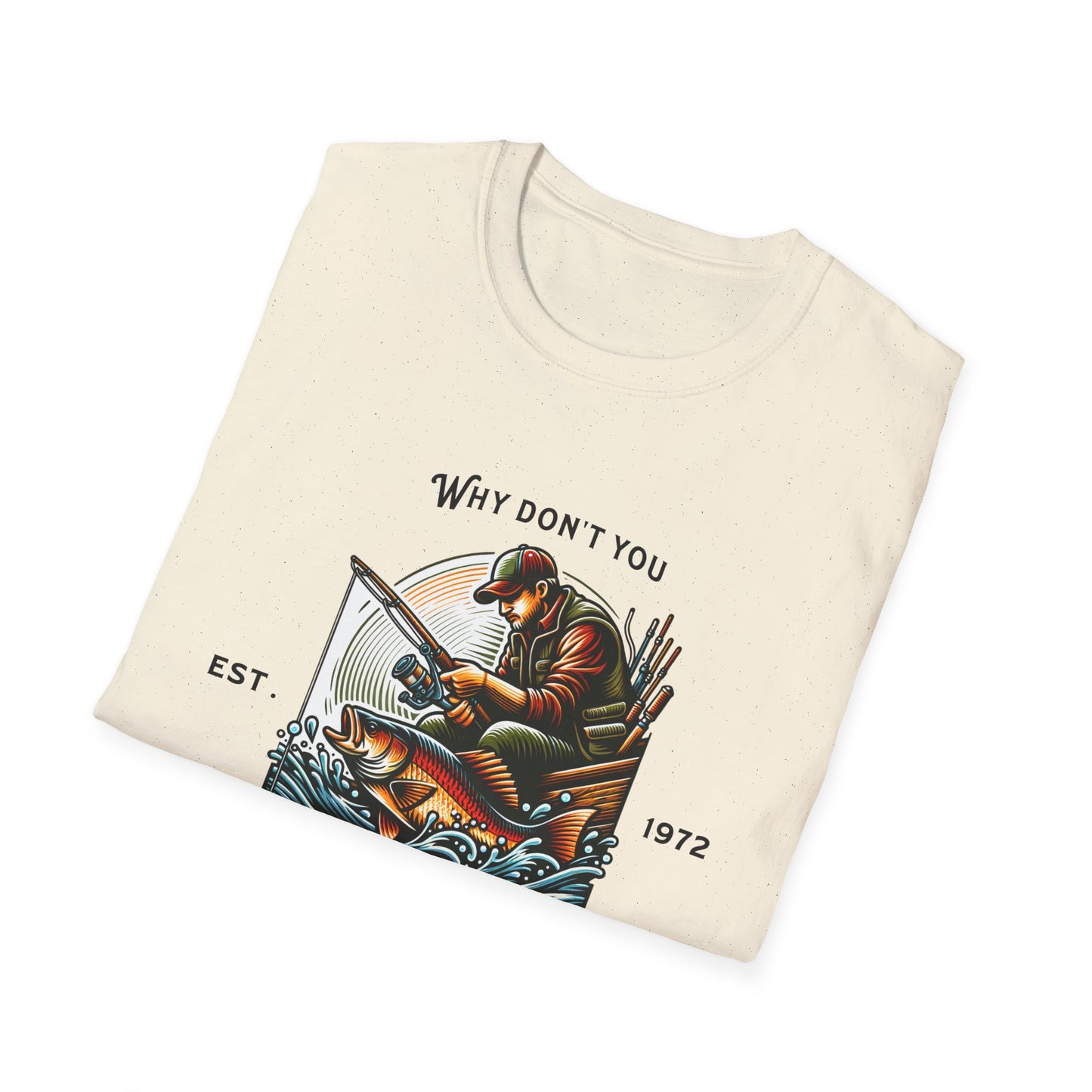 T-Shirt mit Grafik für Fischer – „Check Out My Flies“ Outdoor-T-Shirt