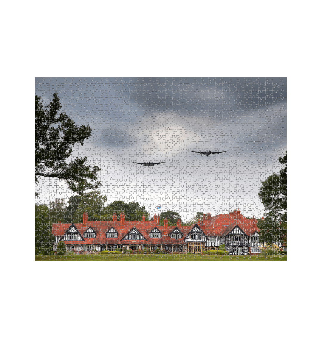 White 1000 Piece Jigsaw Puzzle