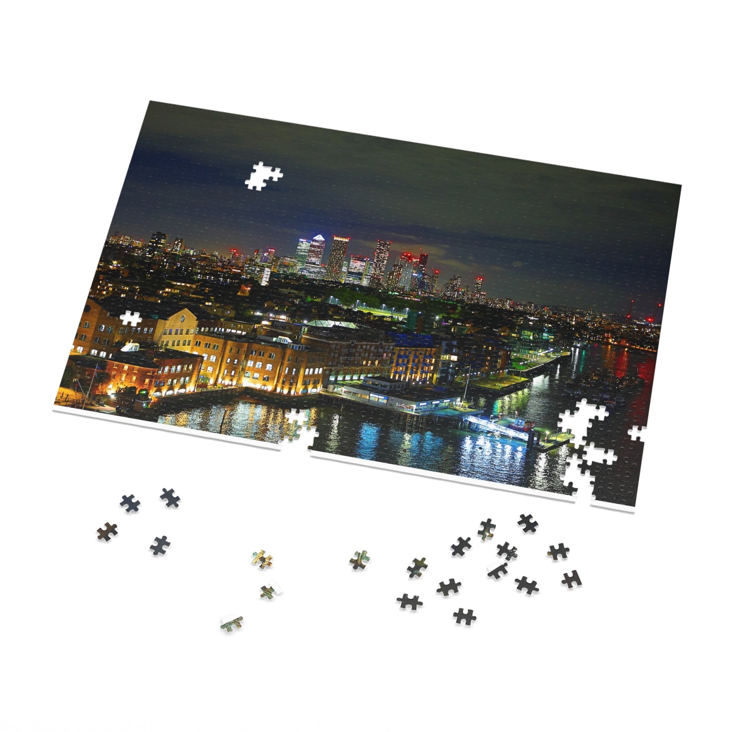 Puzzle Paysage nocturne de Londres